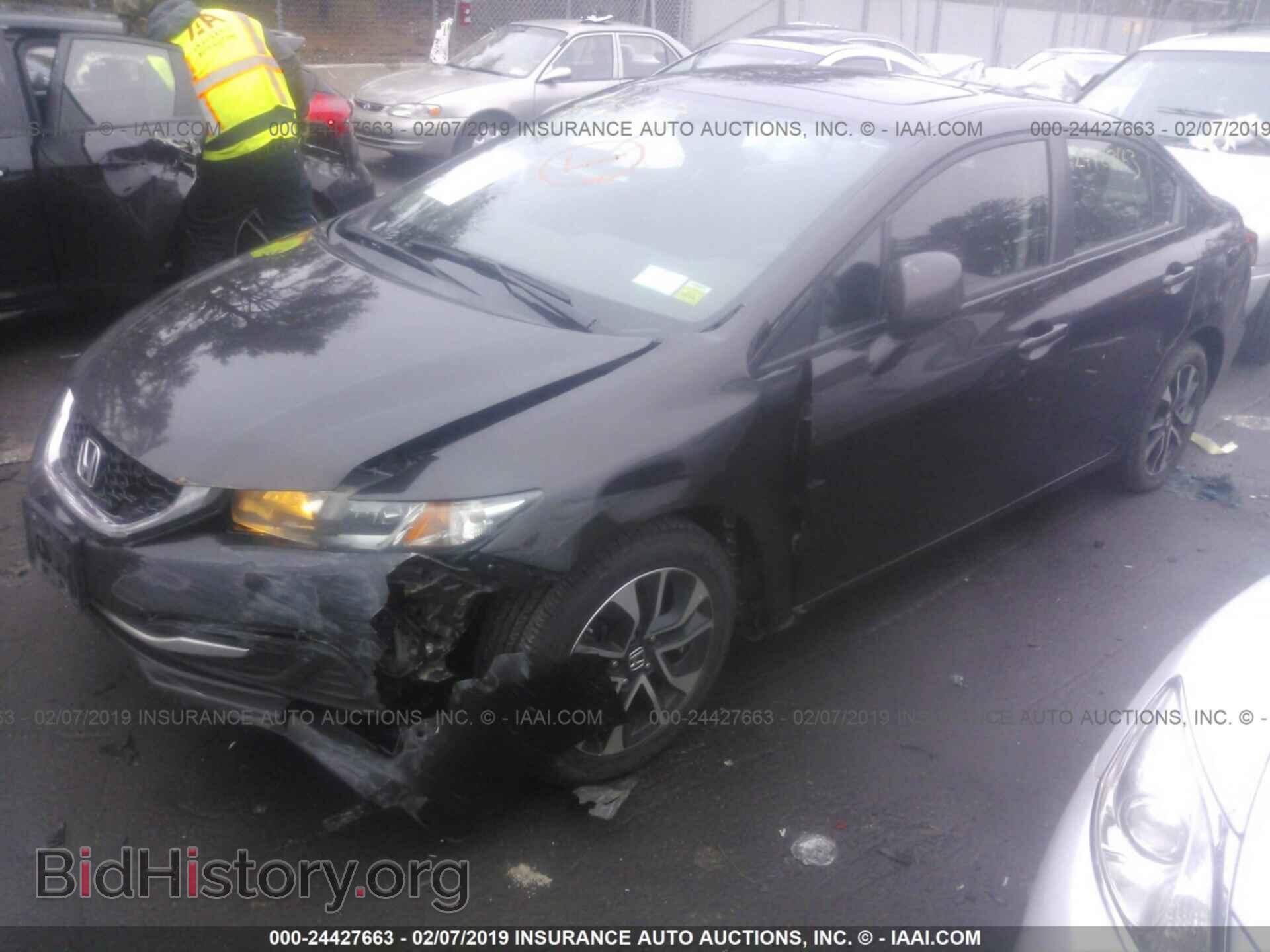 2013 HONDA CIVIC - VIN: 19XFB2F87DE219225 - Фото 2