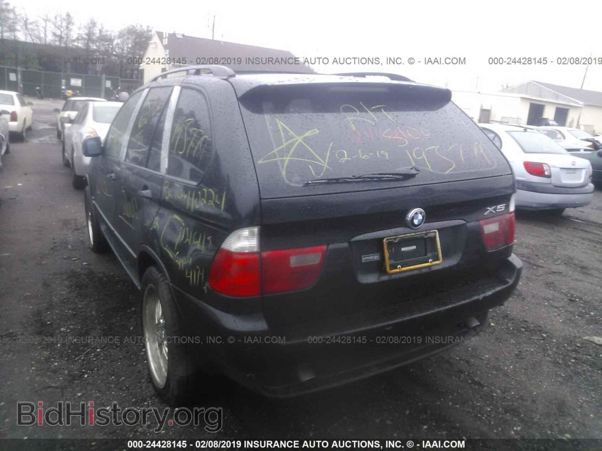 2005 BMW X5 - VIN: 5UXFA13535LU47480 - Фото 3