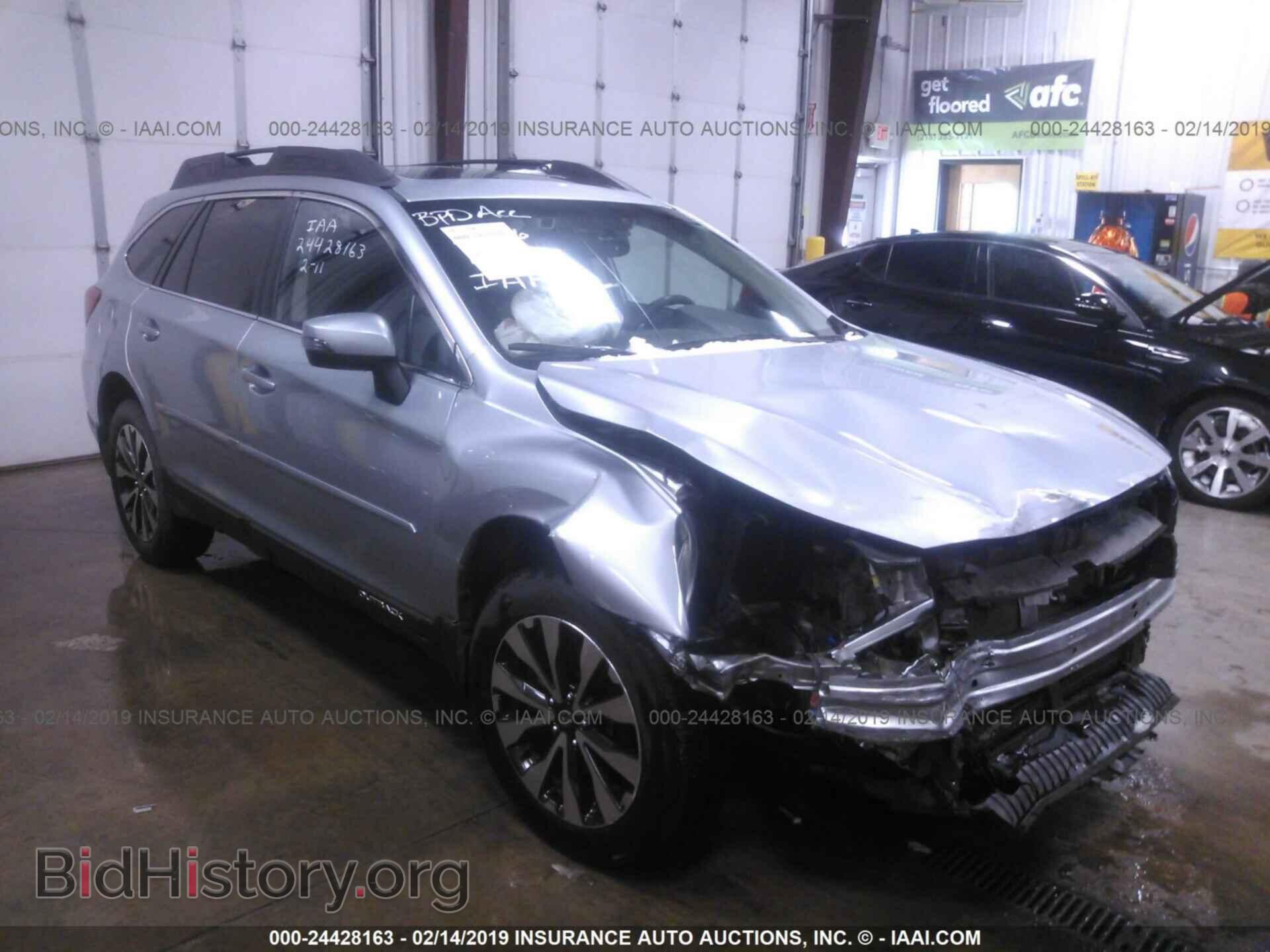 Фотография 4S4BSBNC1G3229597 - SUBARU OUTBACK 2016