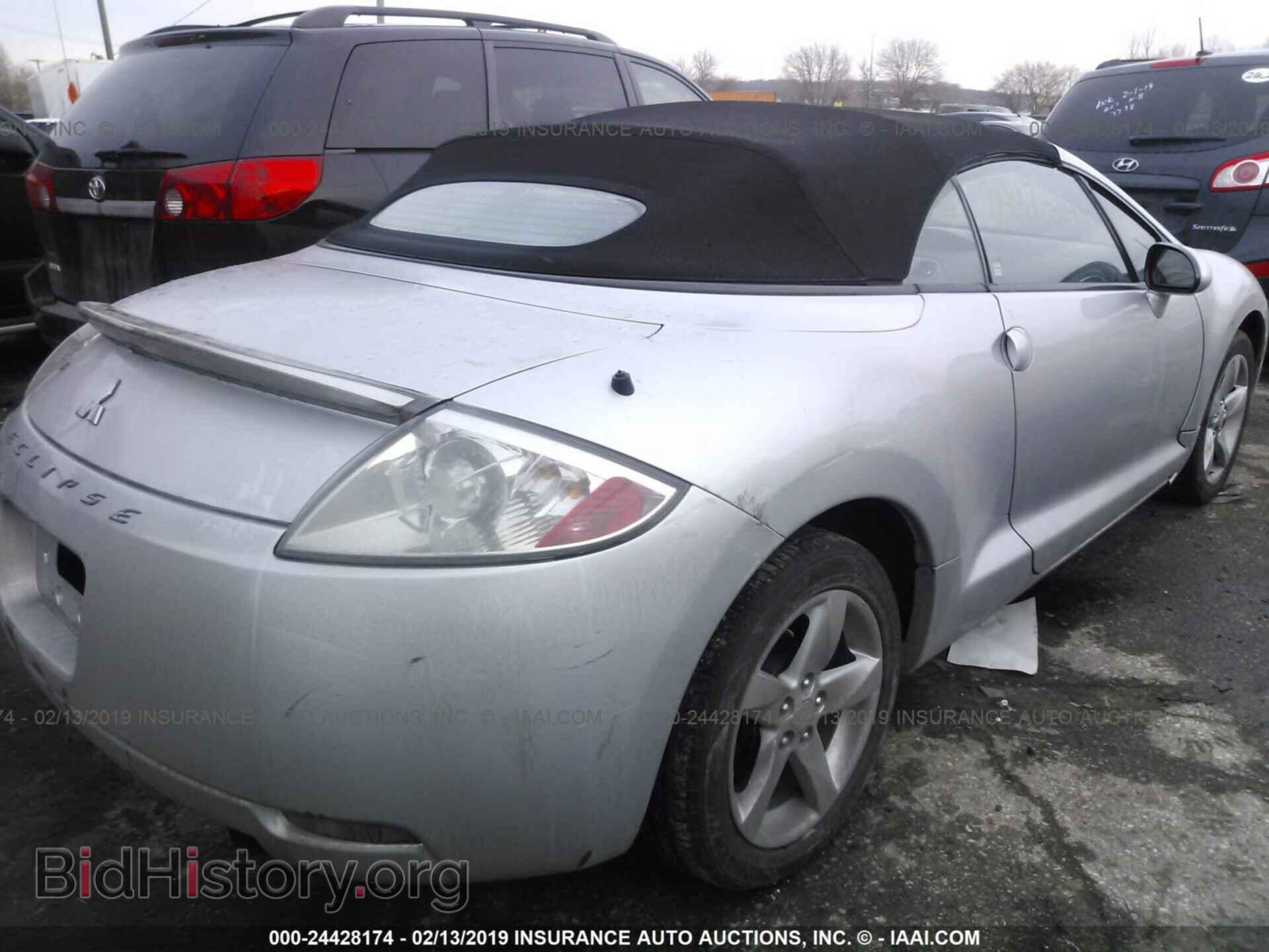 2007 MITSUBISHI ECLIPSE - VIN: 4A3AL25F77E062879 - Фото 4