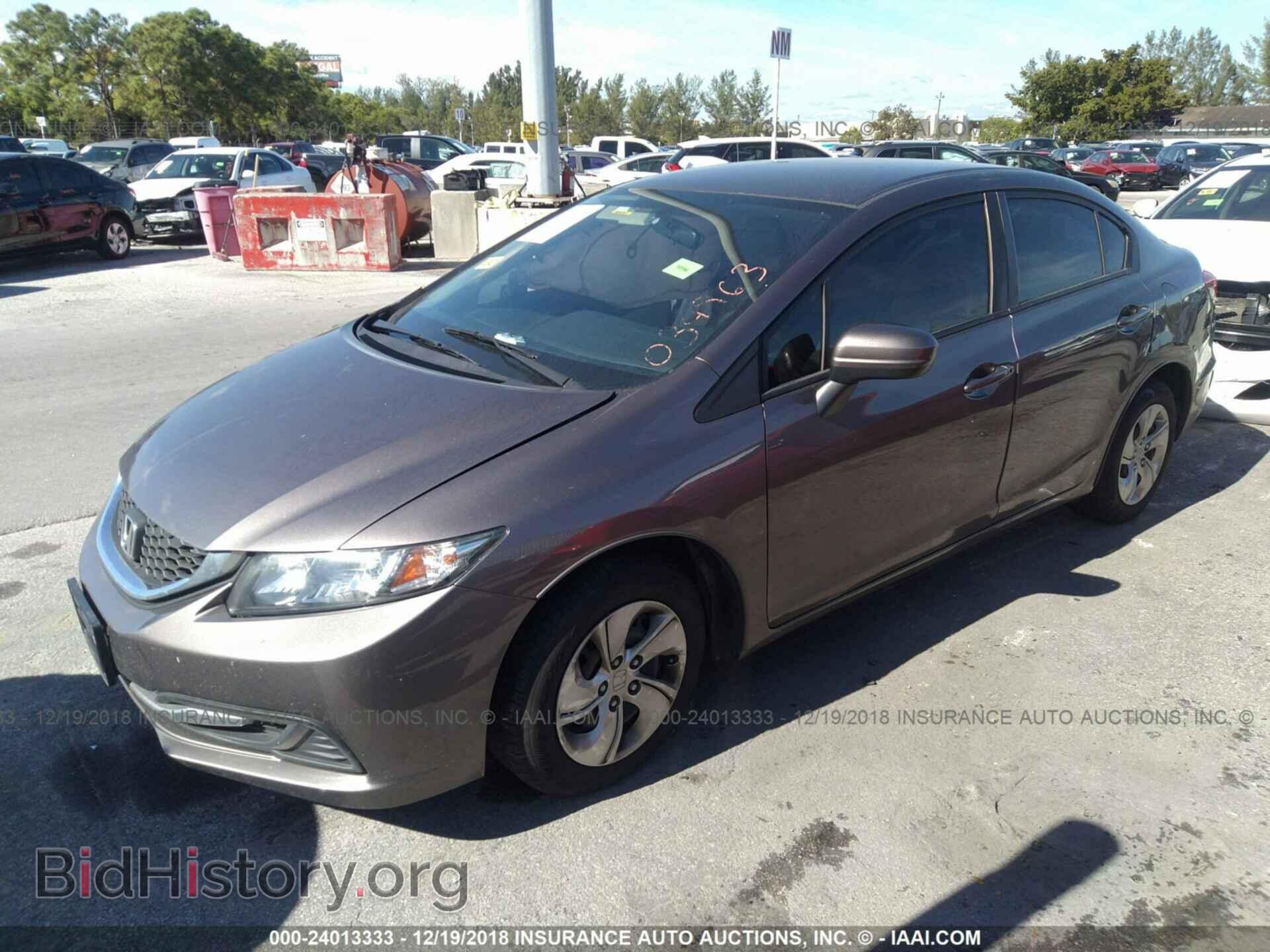 2014 HONDA CIVIC - VIN: 19XFB2F56EE034963 - Фото 2