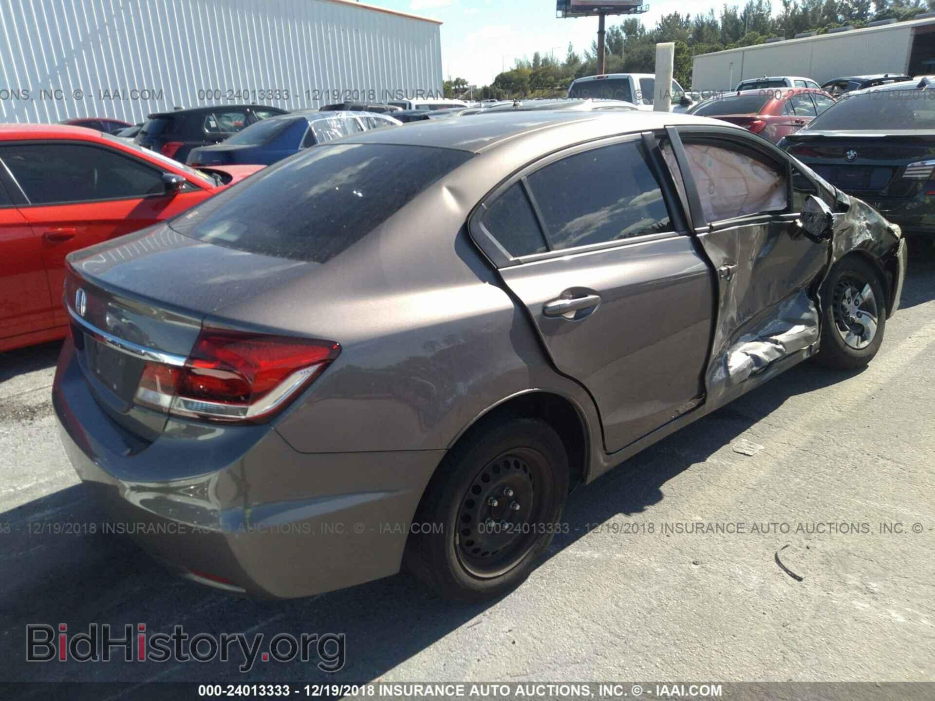 2014 HONDA CIVIC - VIN: 19XFB2F56EE034963 - Фото 4