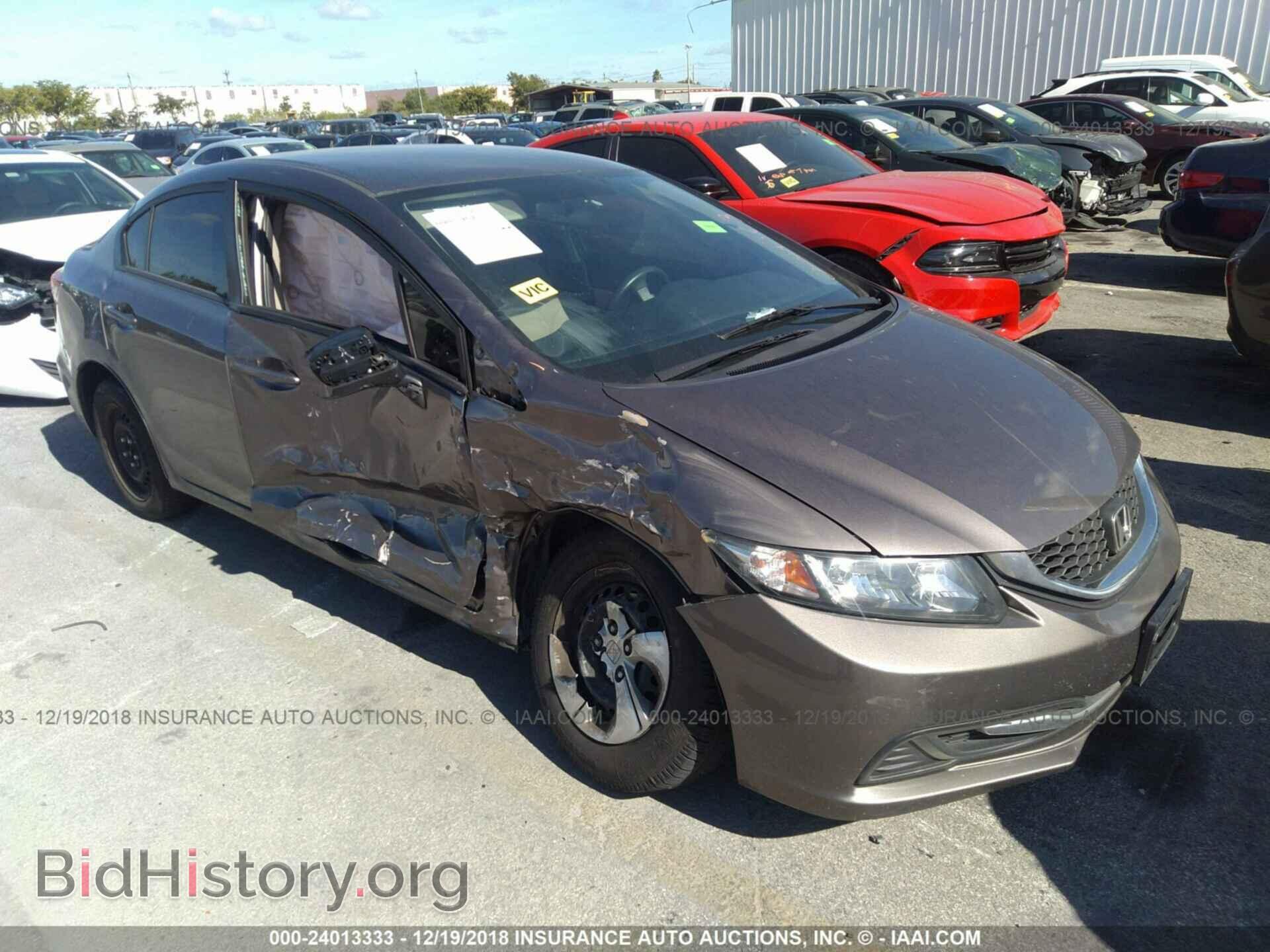 2014 HONDA CIVIC - VIN: 19XFB2F56EE034963 - Фото 6