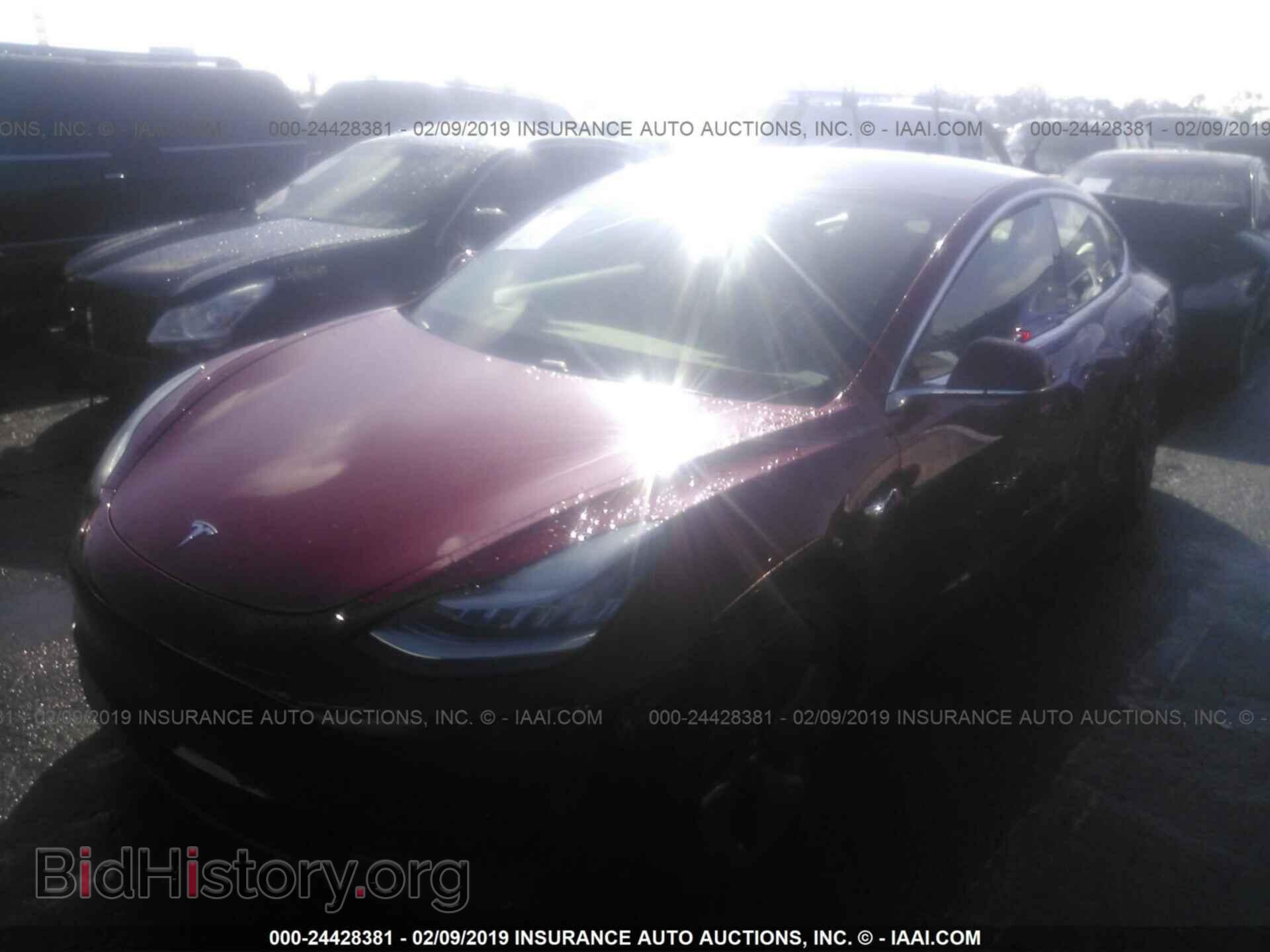 2018 TESLA MODEL 3 - VIN: 5YJ3E1EB3JF091380 - Фото 2