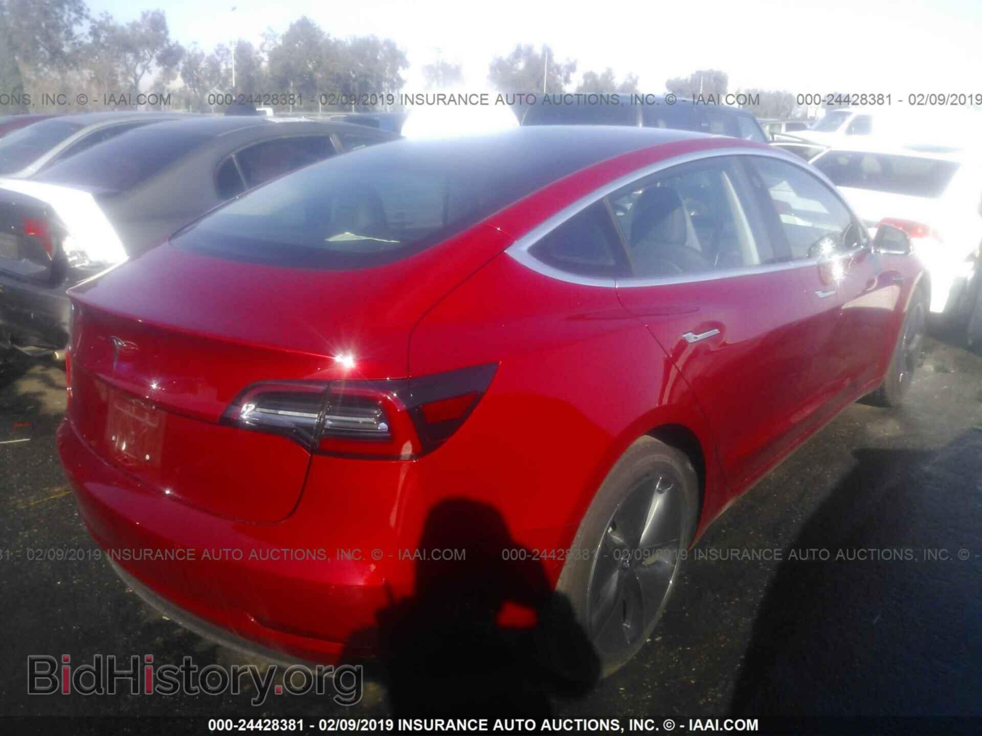 2018 TESLA MODEL 3 - VIN: 5YJ3E1EB3JF091380 - Фото 4