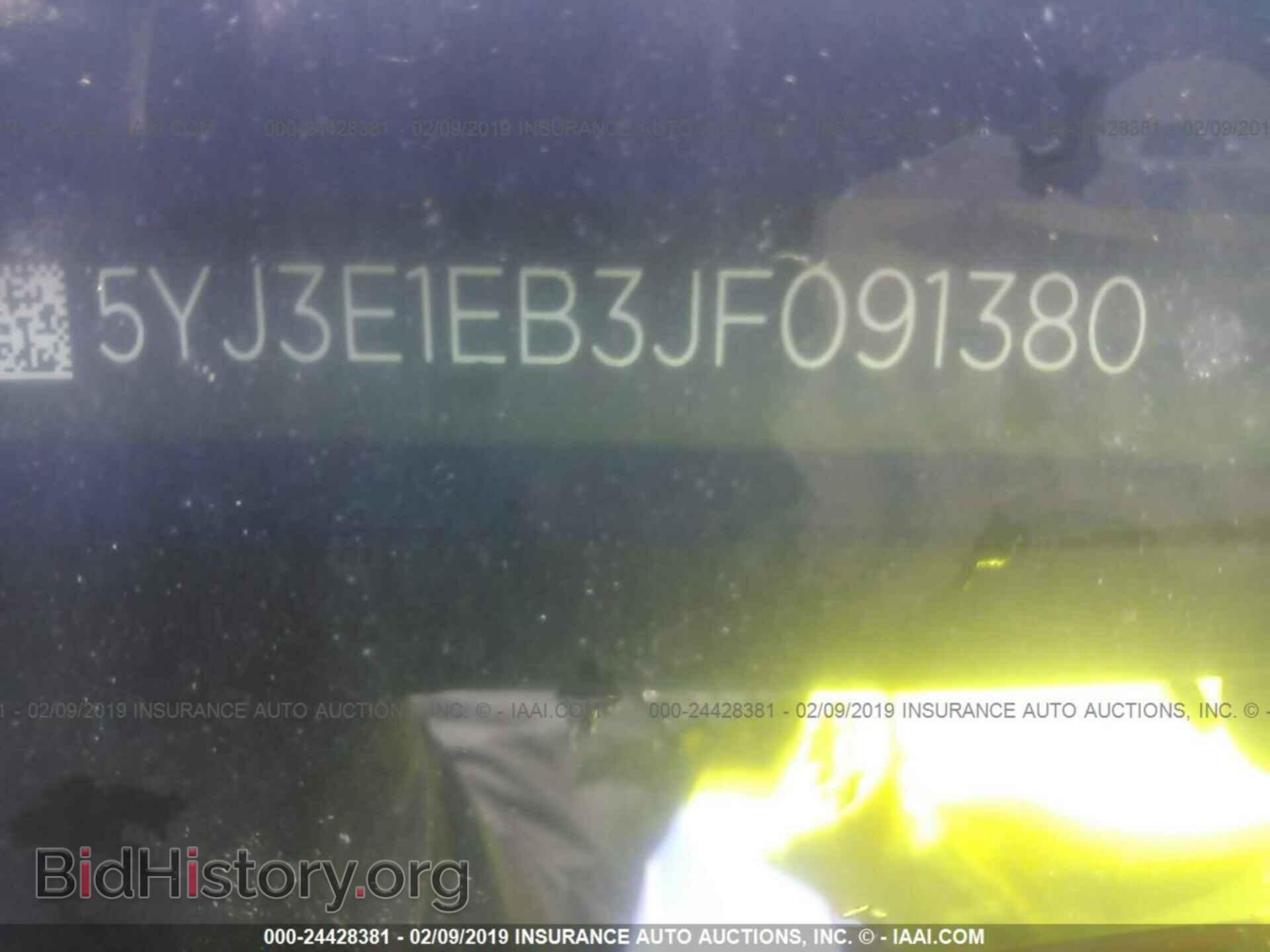 2018 TESLA MODEL 3 - VIN: 5YJ3E1EB3JF091380 - Фото 9