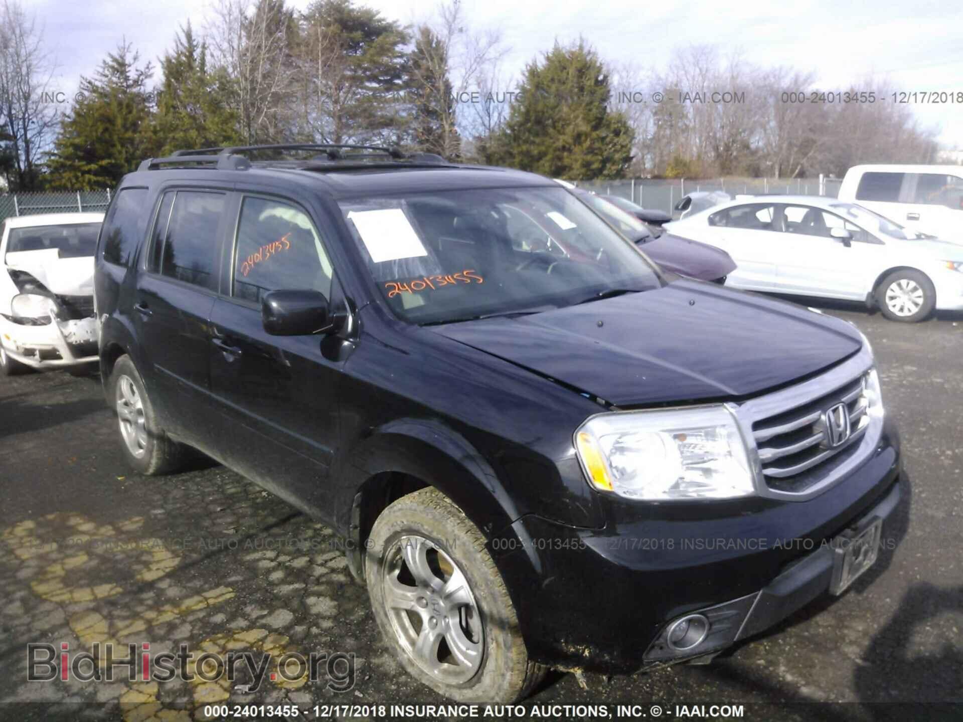 Photo 5FNYF4H54DB027234 - HONDA PILOT 2013