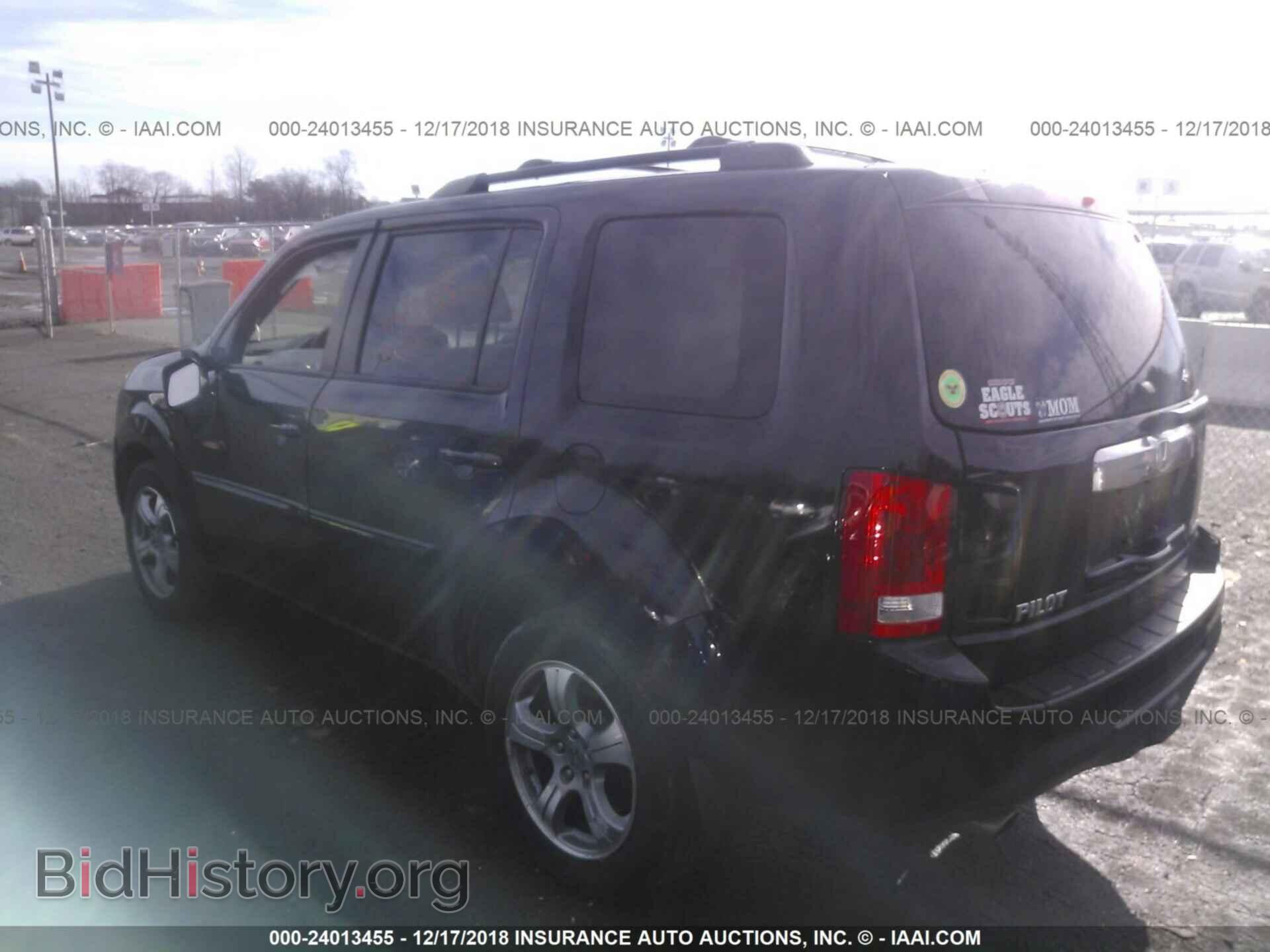 2013 HONDA PILOT - VIN: 5FNYF4H54DB027234 - Фото 3