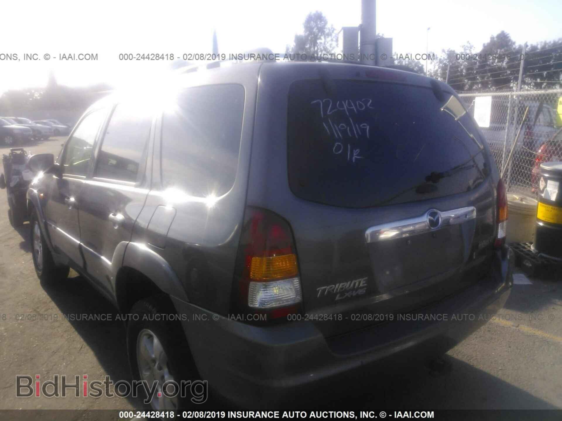 2002 MAZDA TRIBUTE - VIN: 4F2CU09122KM39916 - Photo 3
