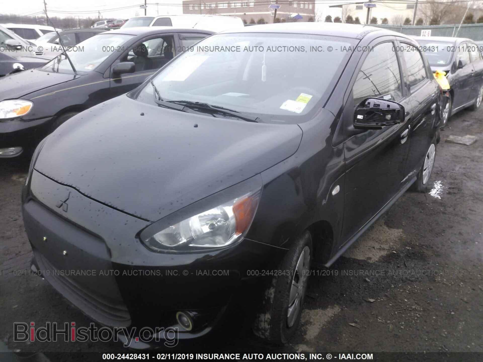 2015 MITSUBISHI MIRAGE - VIN: ML32A3HJ3FH060789 - Фото 2