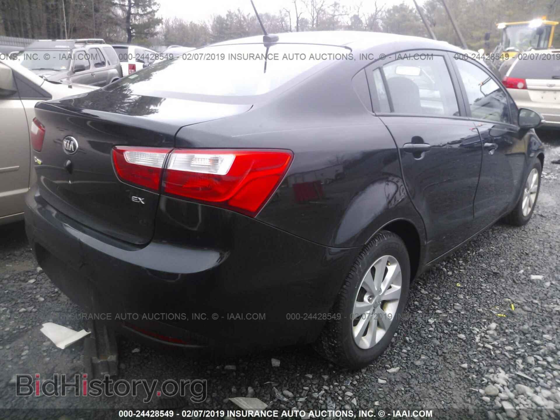 2013 KIA RIO - VIN: KNADN4A38D6285937 - Фото 4