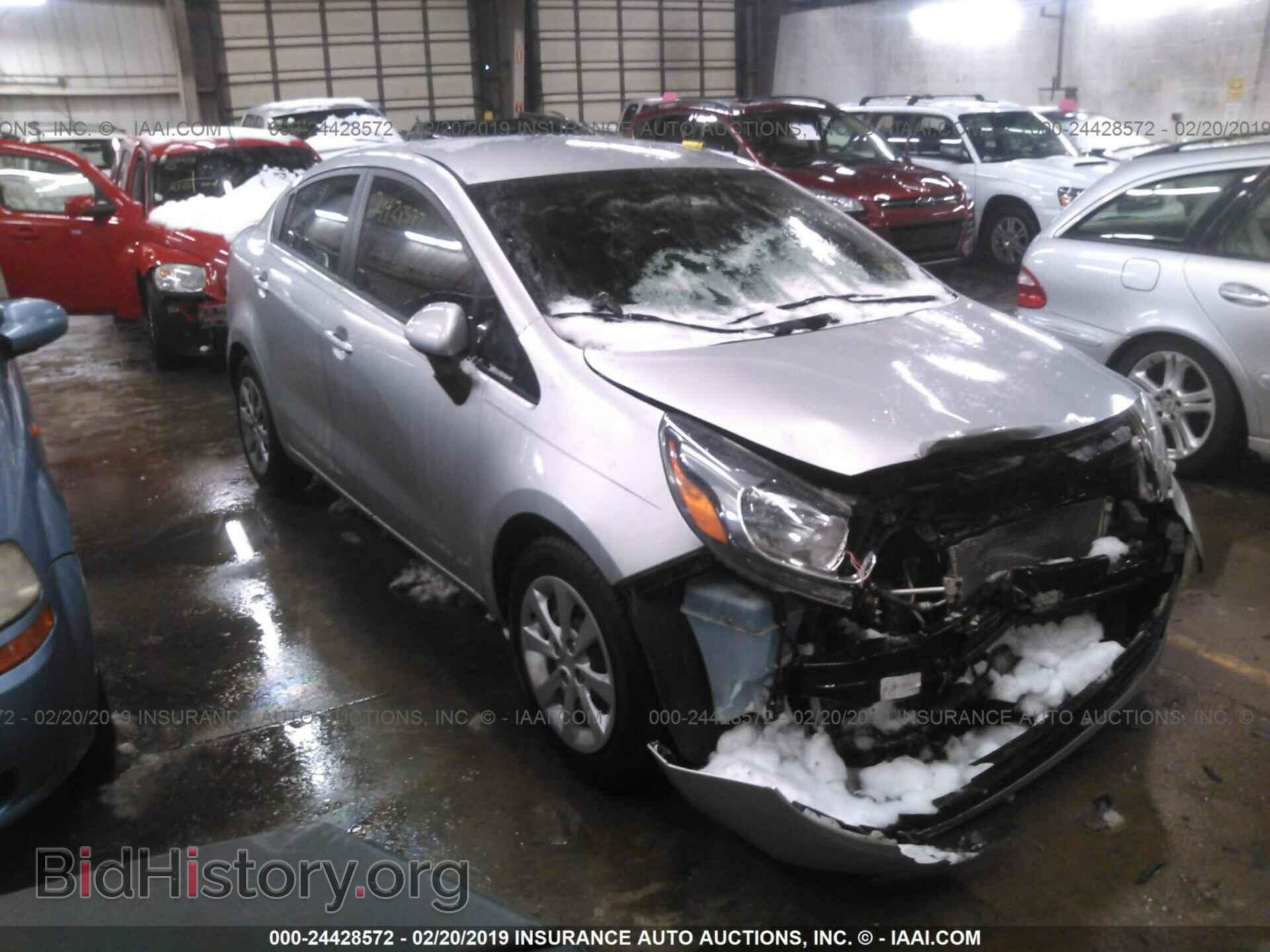 Photo KNADM4A33D6096700 - KIA RIO 2013