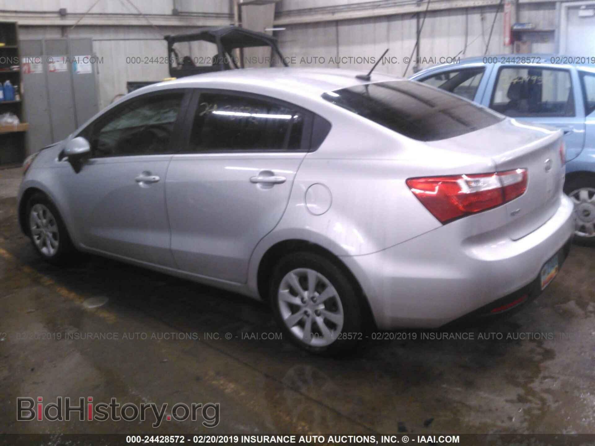 2013 KIA RIO - VIN: KNADM4A33D6096700 - Фото 3