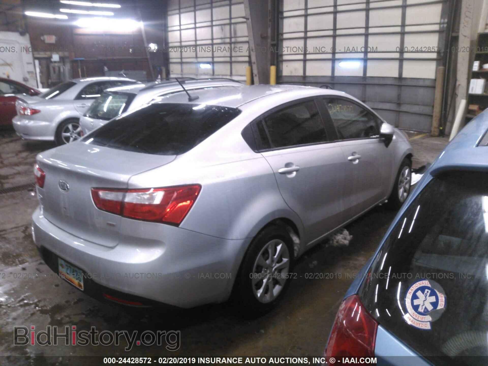 2013 KIA RIO - VIN: KNADM4A33D6096700 - Фото 4