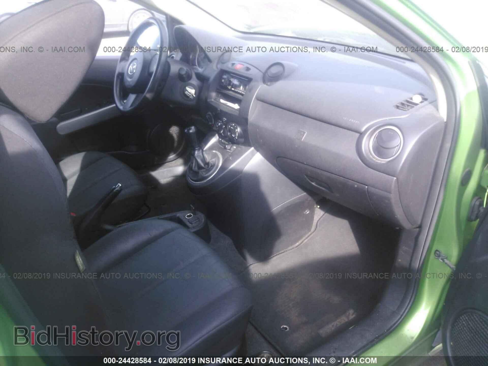 2012 MAZDA MAZDA2 - VIN: JM1DE1KZ9C0151010 - Фото 5