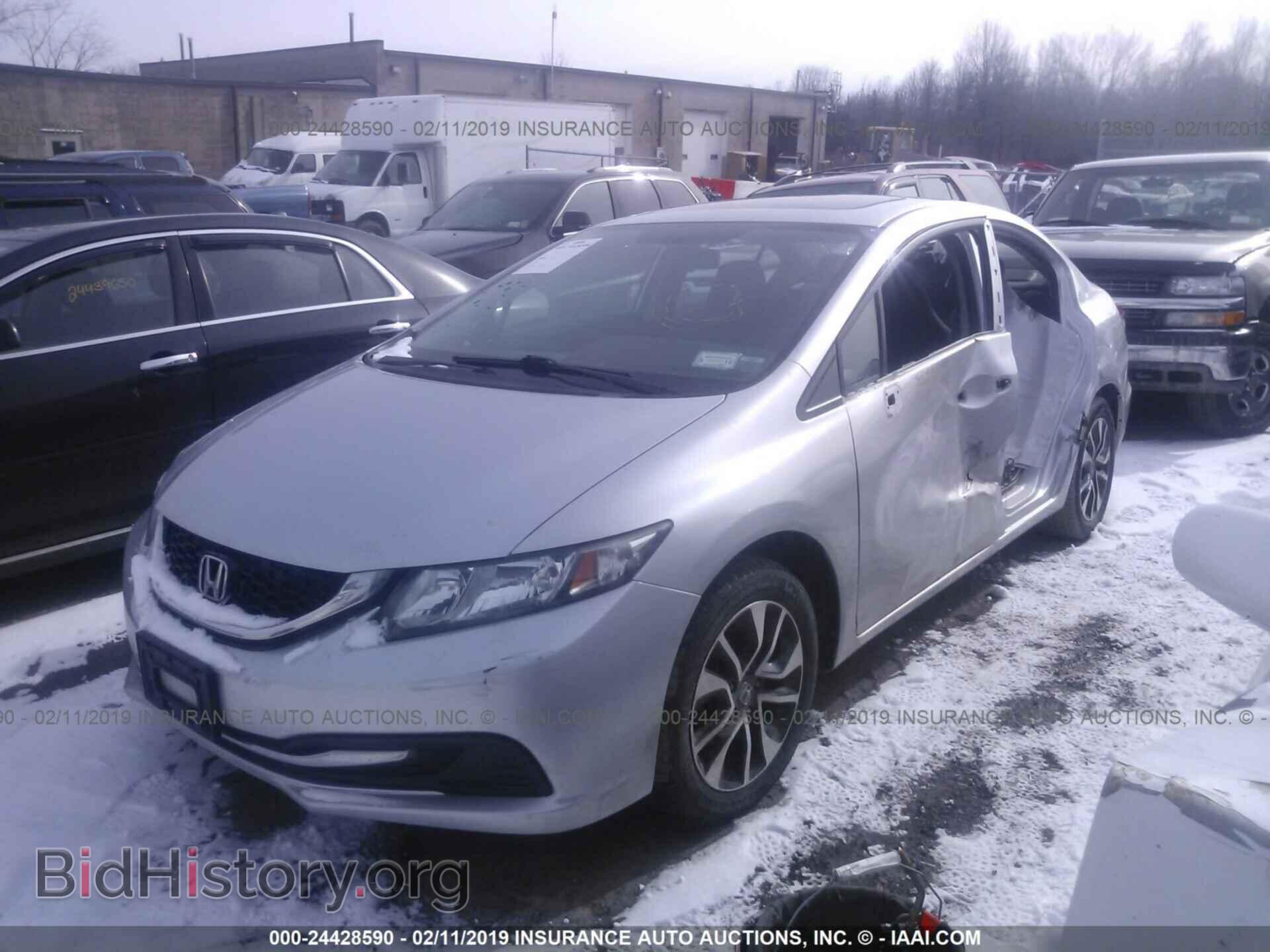 2013 HONDA CIVIC - VIN: 19XFB2F86DE256413 - Фото 2