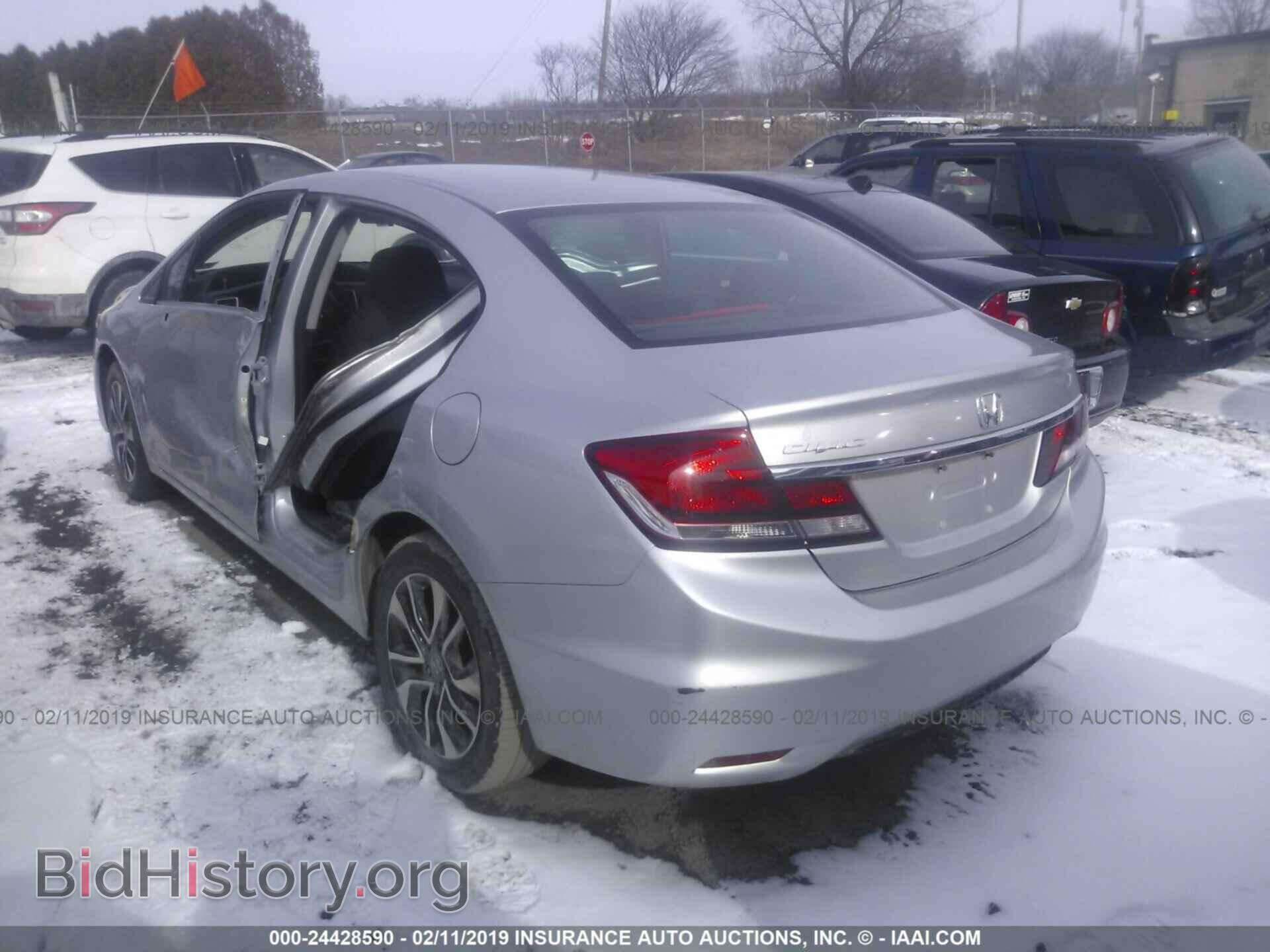 2013 HONDA CIVIC - VIN: 19XFB2F86DE256413 - Фото 3