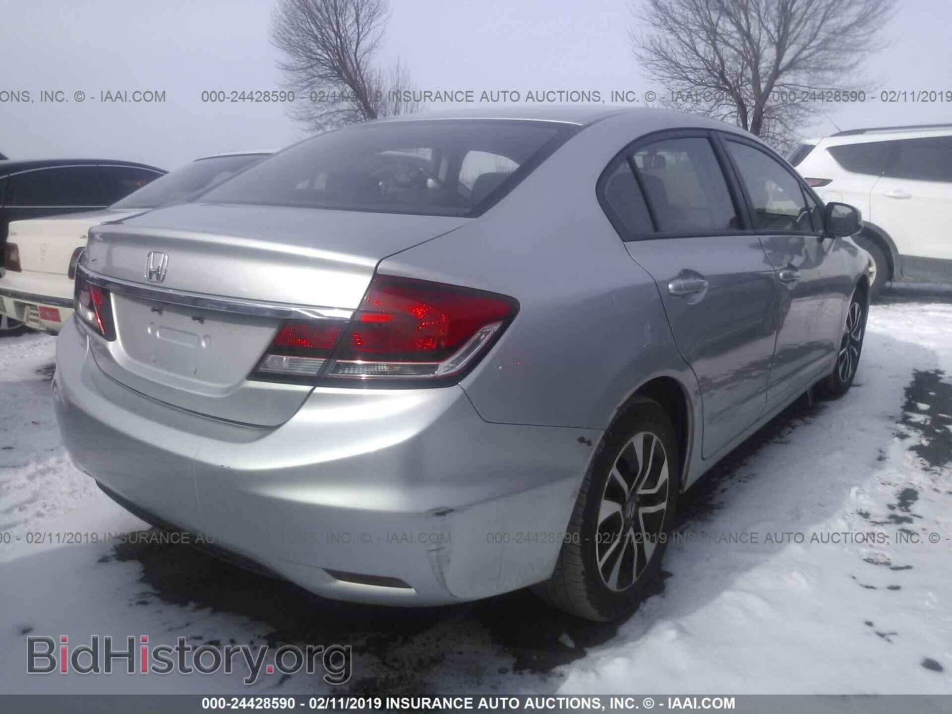 2013 HONDA CIVIC - VIN: 19XFB2F86DE256413 - Фото 4