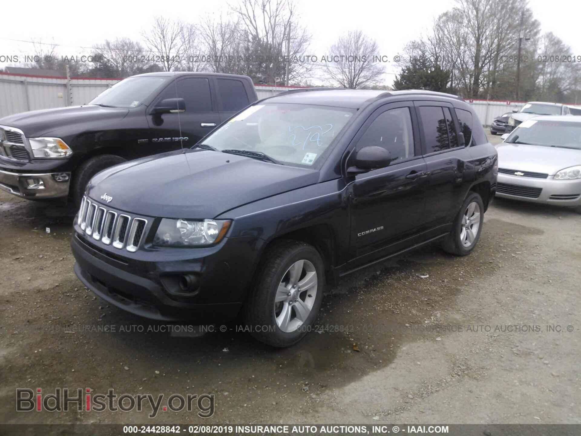 2015 JEEP COMPASS - VIN: 1C4NJCBA0FD379741 - Фото 2