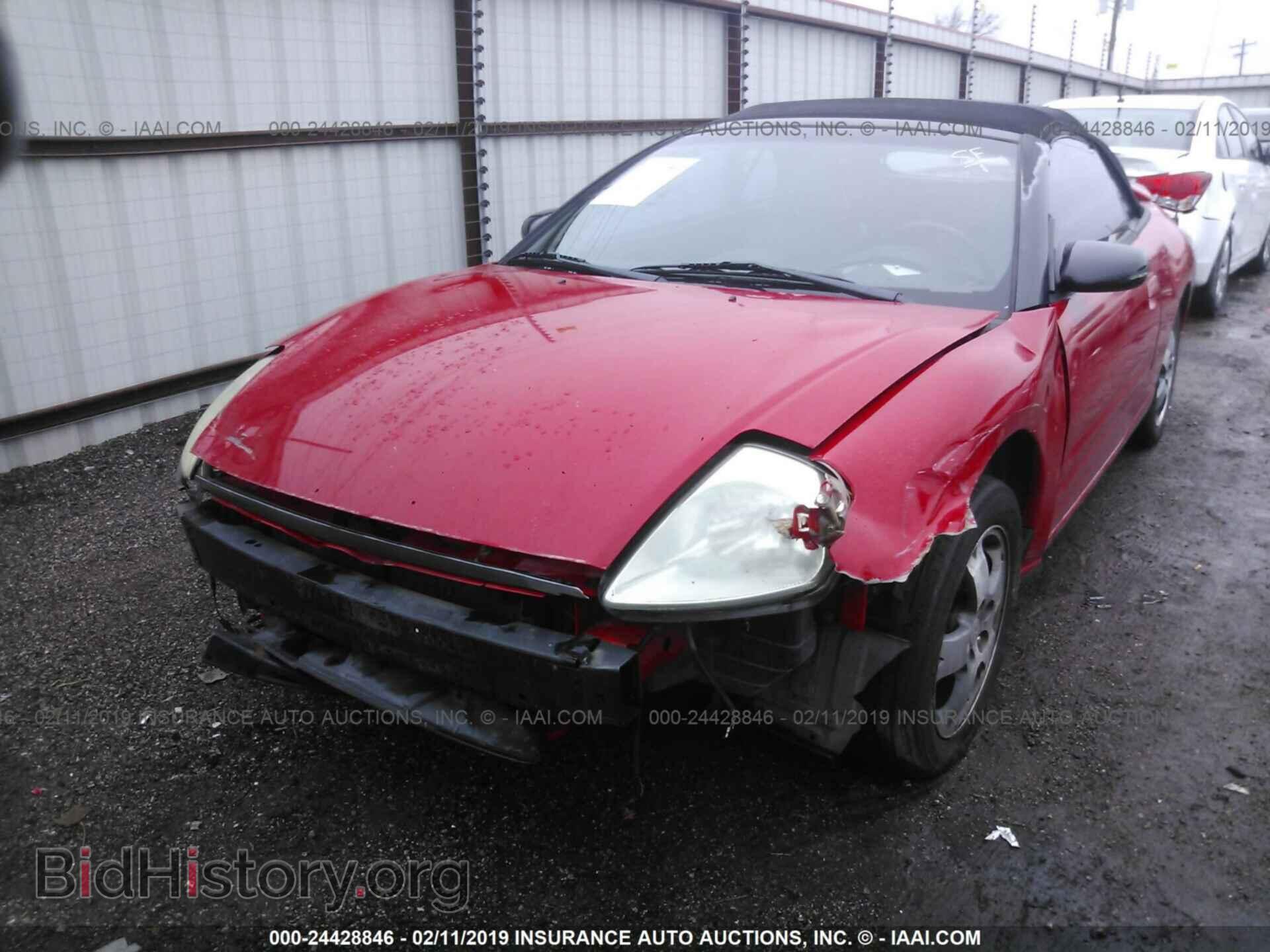 2003 MITSUBISHI ECLIPSE - VIN: 4A3AE45G73E023878 - Фото 2