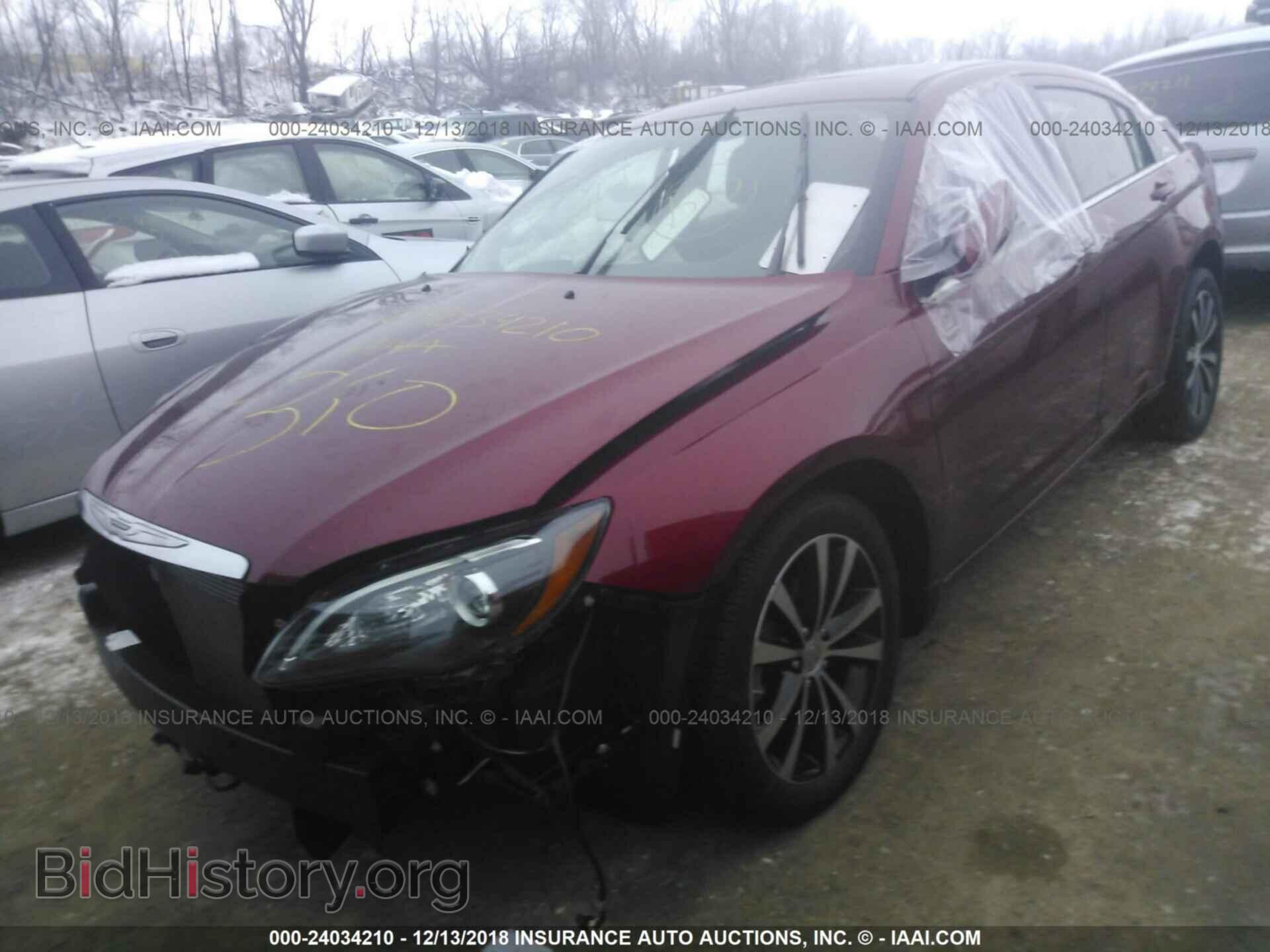 2014 CHRYSLER 200 - VIN: 1C3CCBCG8EN136044 - Фото 2