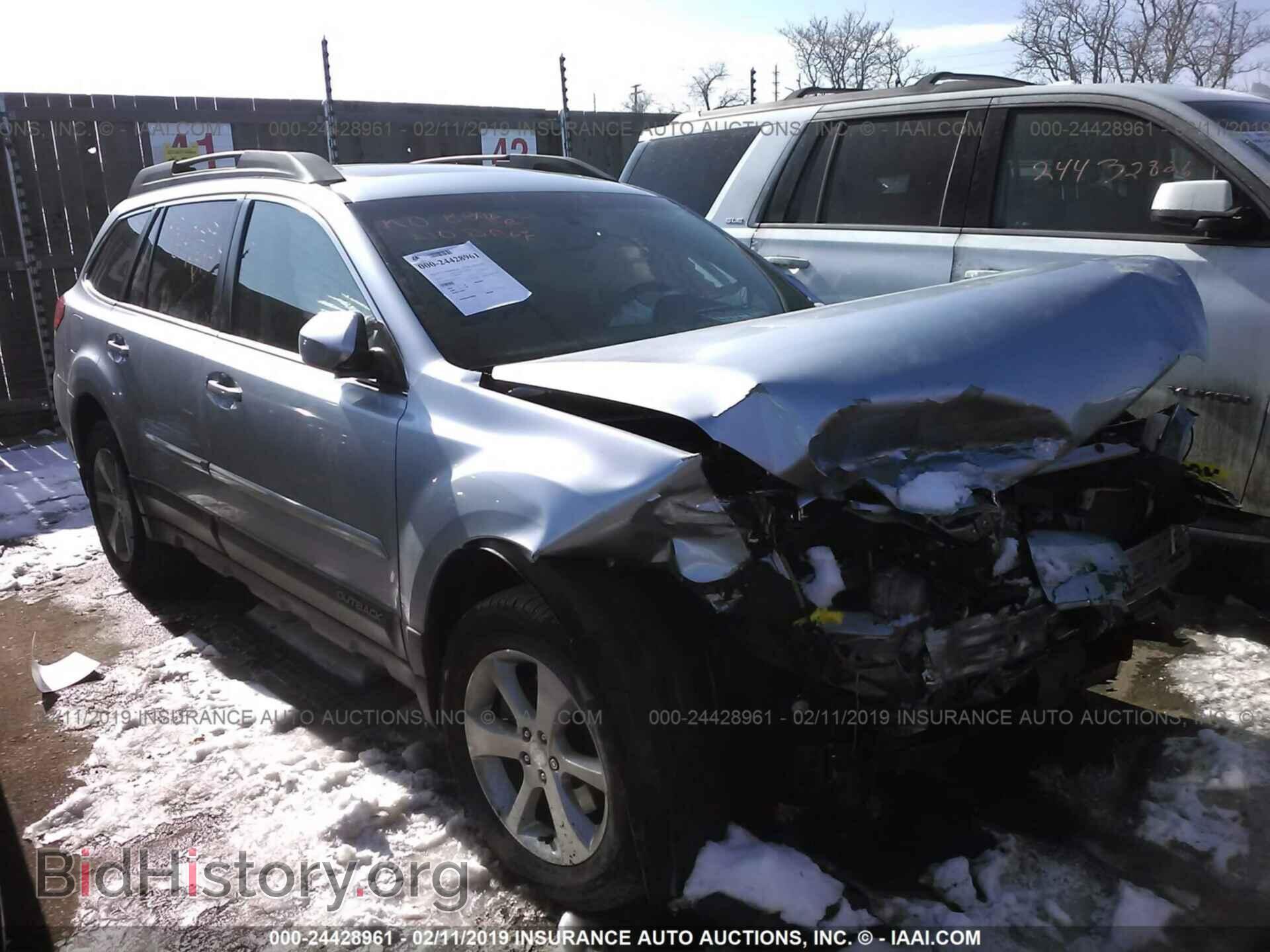 Фотография 4S4BRDNC0E2205382 - SUBARU OUTBACK 2014