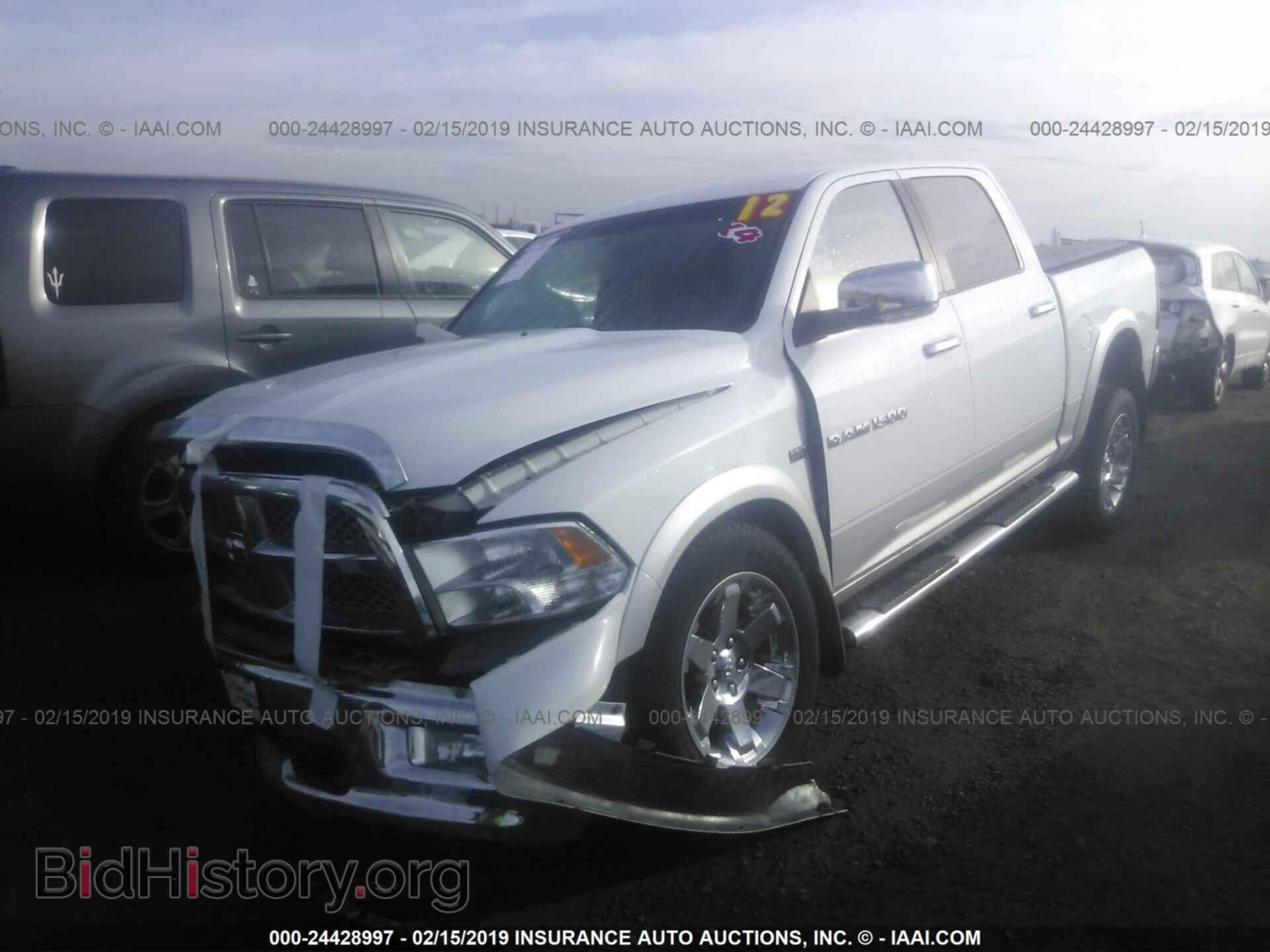 2012 DODGE RAM 1500 - VIN: 1C6RD7NT1CS244053 - Фото 2