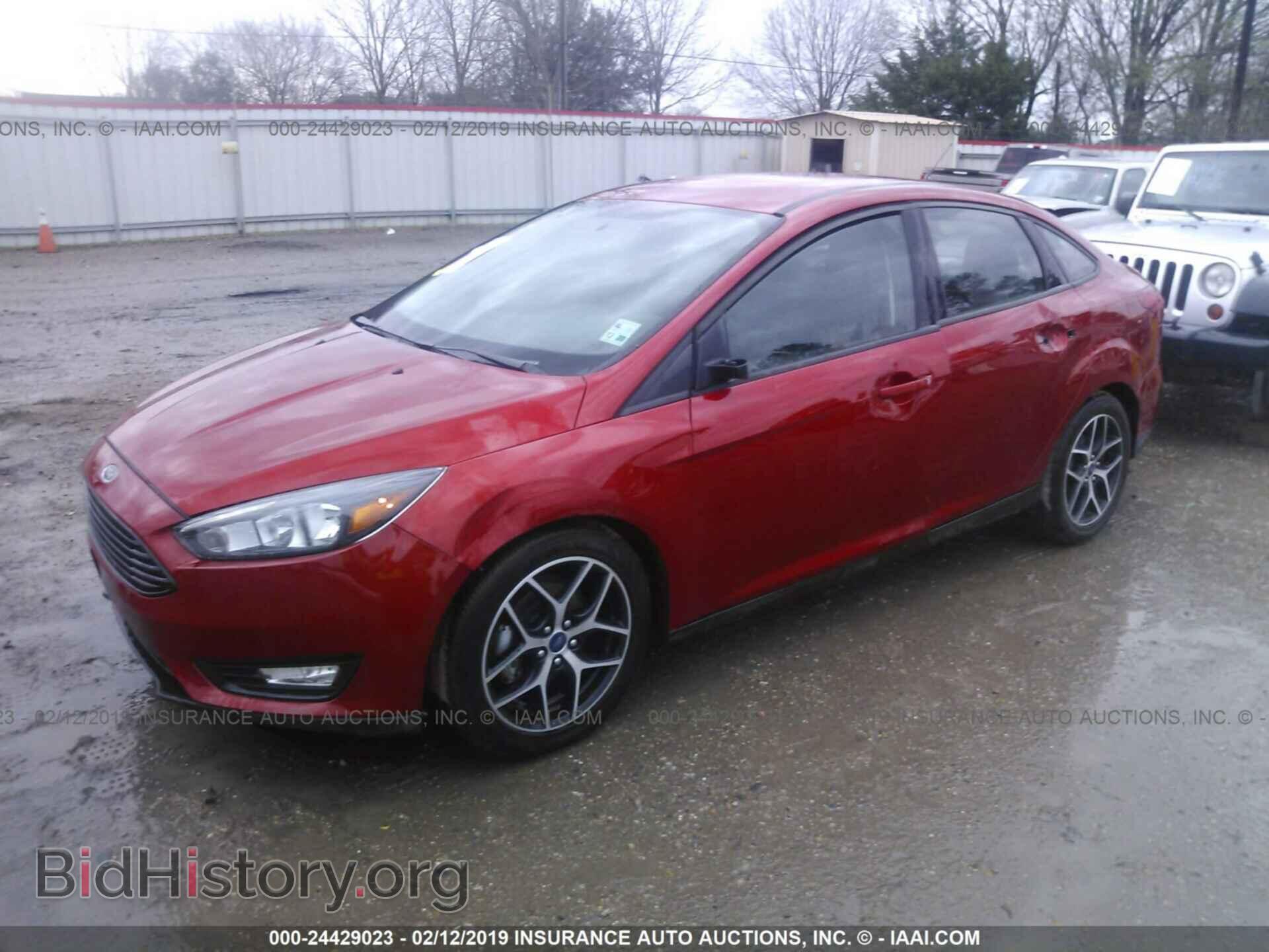 2018 FORD FOCUS - VIN: 1FADP3F29JL312203 - Фото 2