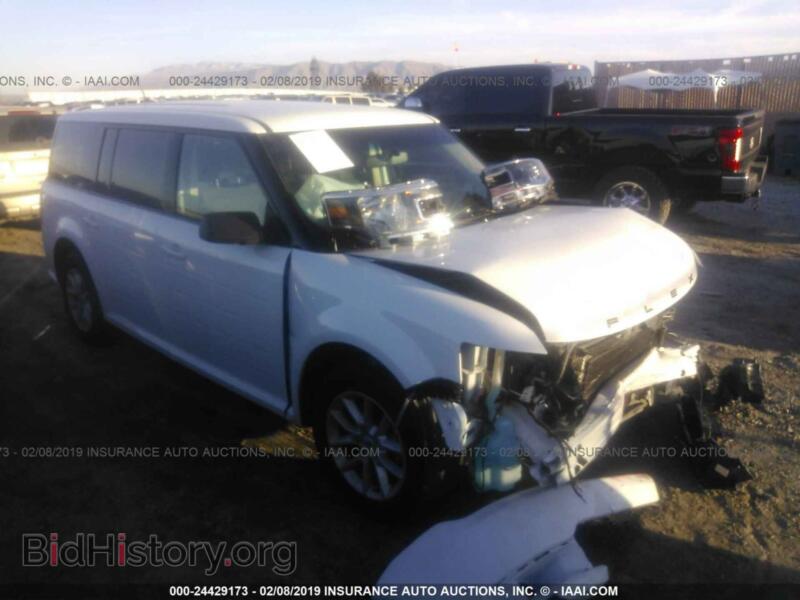 2018 Ford FLEX SE (VIN 2FMGK5B89JBA00891) — фото 1 из 10, IAAI, повреждение: передняя часть