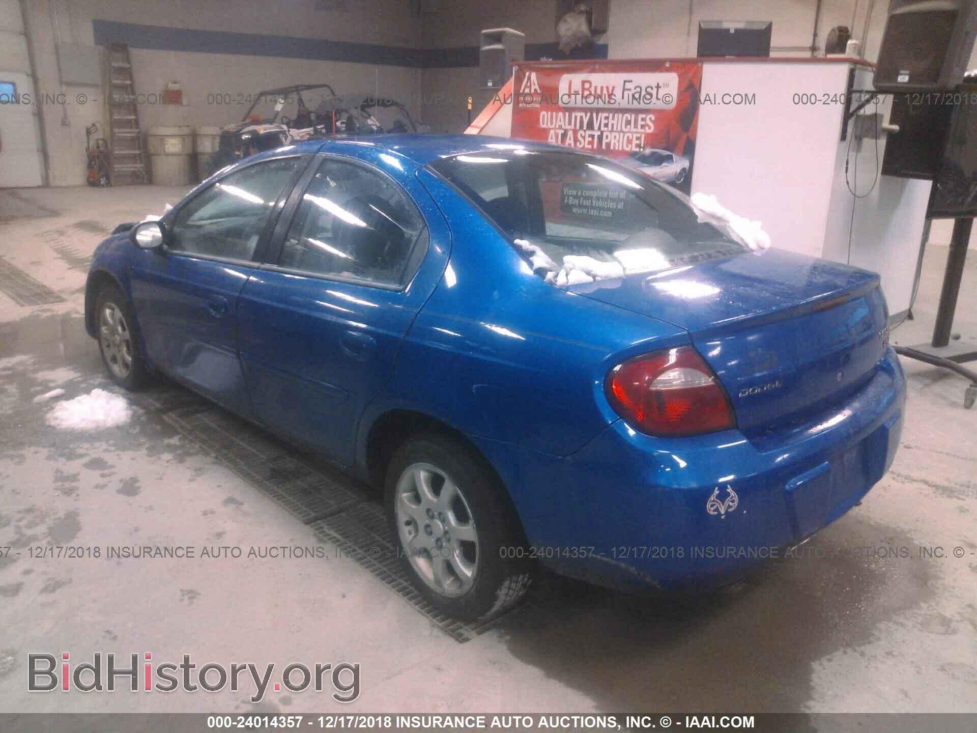 2005 DODGE NEON - VIN: 1B3ES56C45D197447 - Фото 3