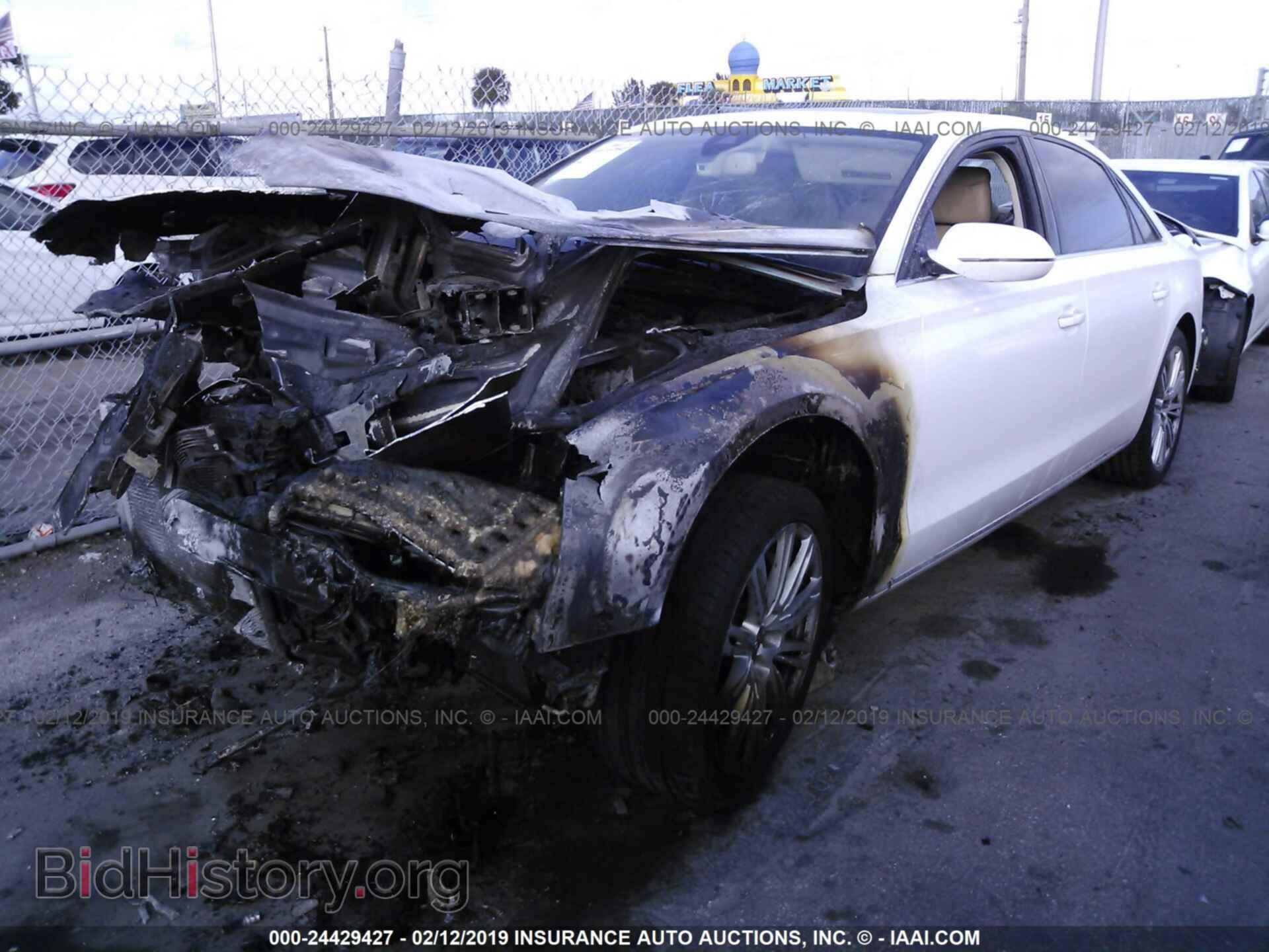 2013 AUDI A8 - VIN: WAUR2AFD5DN010479 - Photo 2