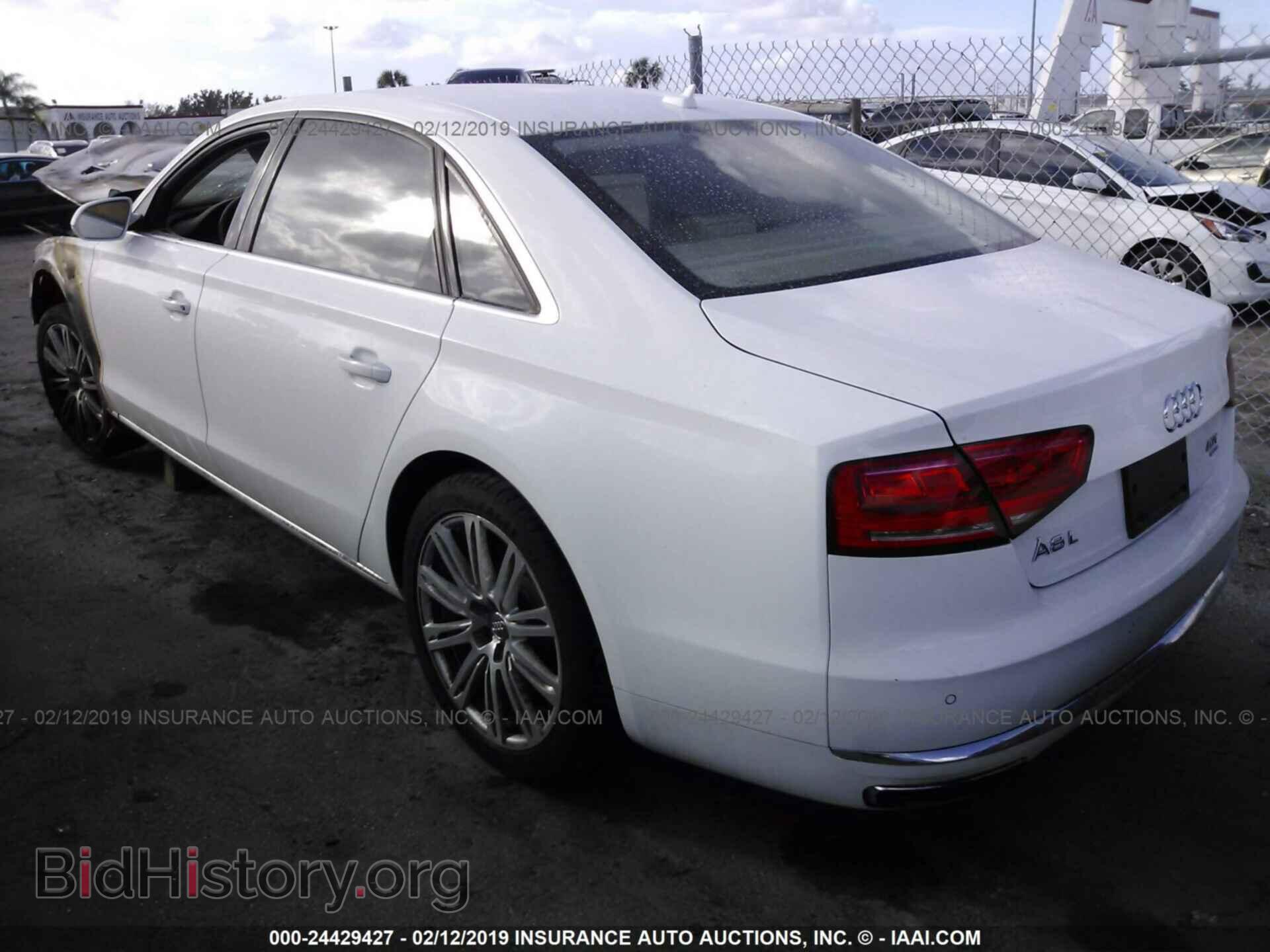 2013 AUDI A8 - VIN: WAUR2AFD5DN010479 - Photo 3