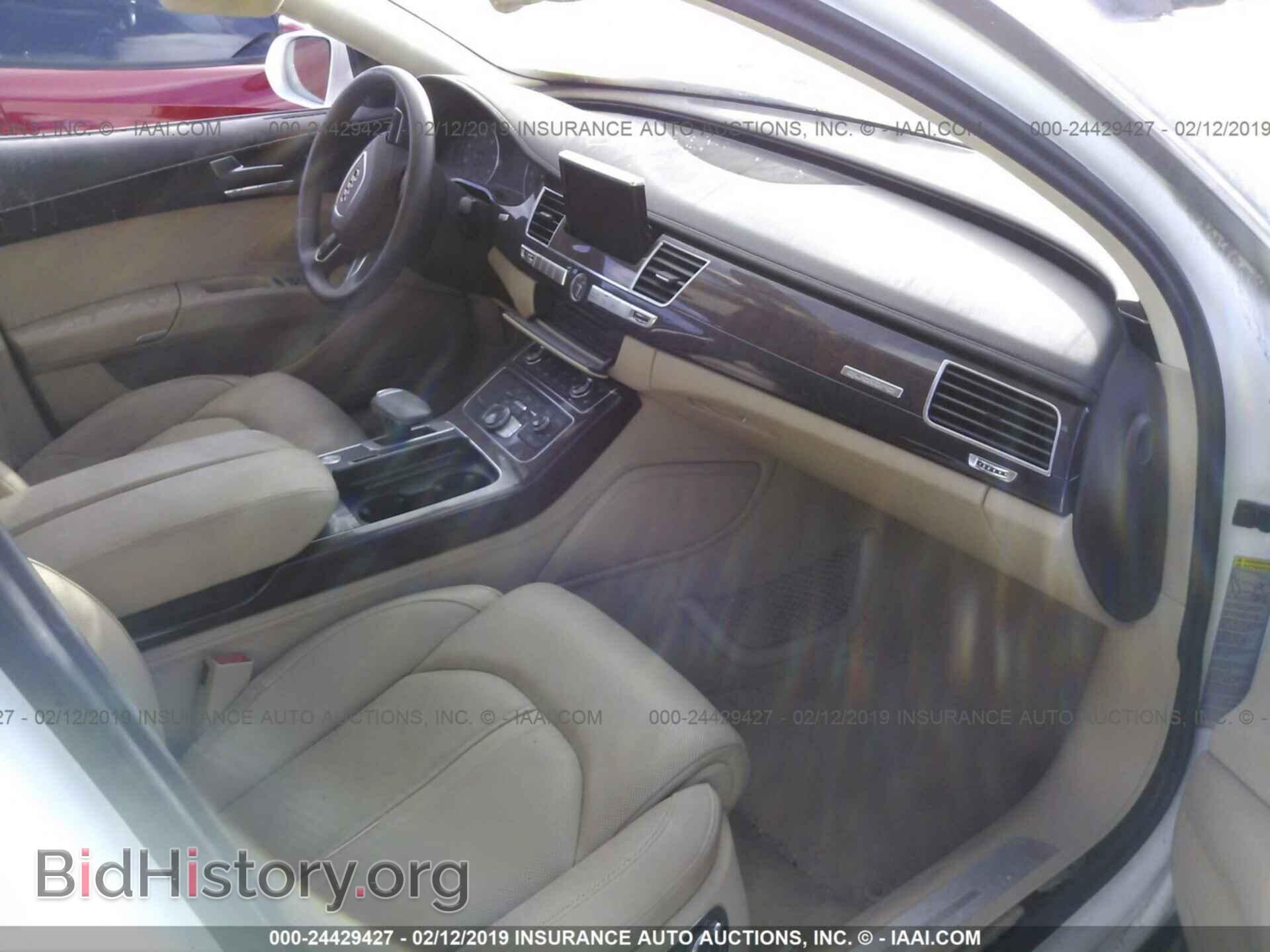 2013 AUDI A8 - VIN: WAUR2AFD5DN010479 - Photo 5