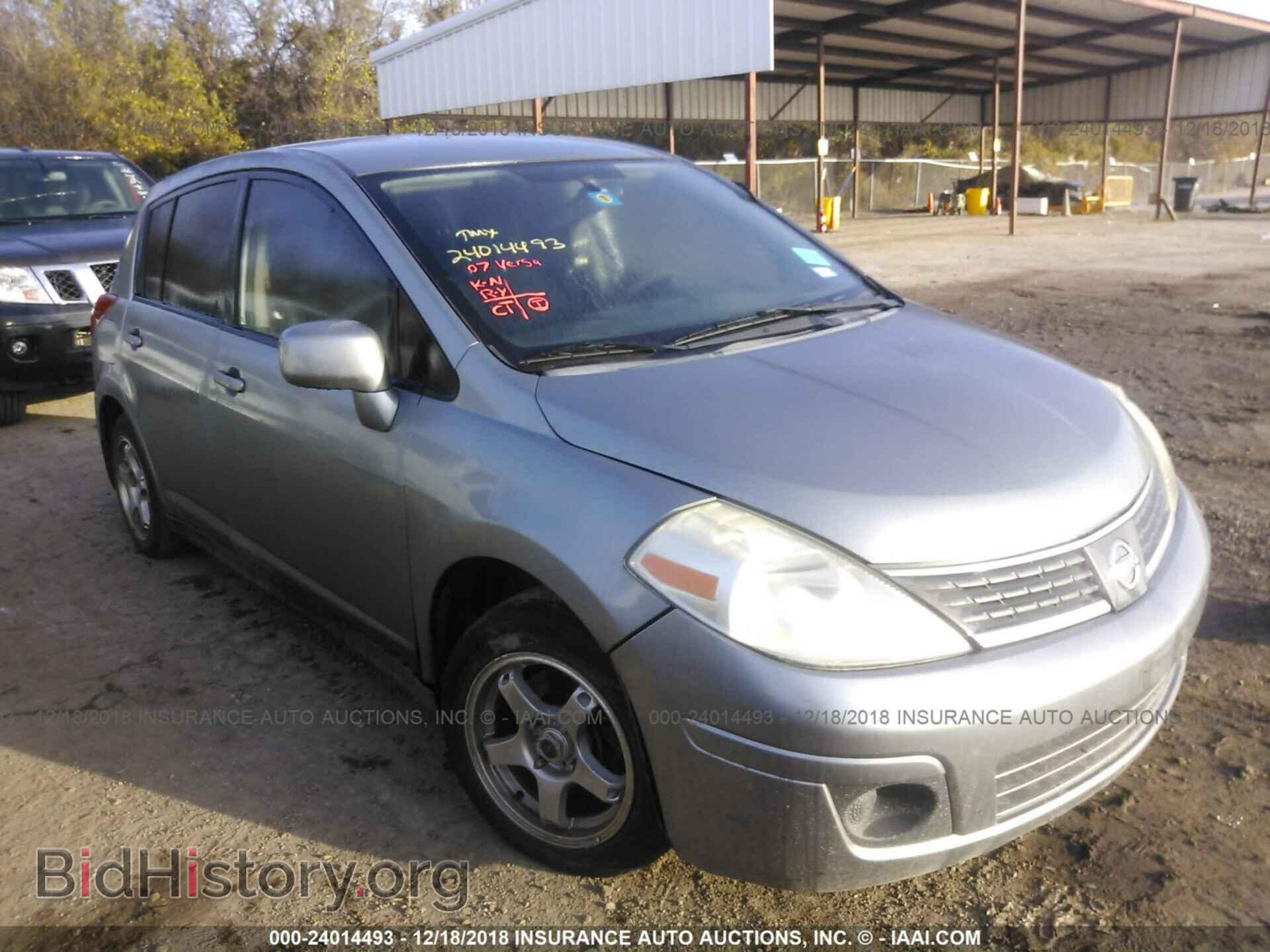 Photo 3N1BC13EX7L386164 - NISSAN VERSA 2007