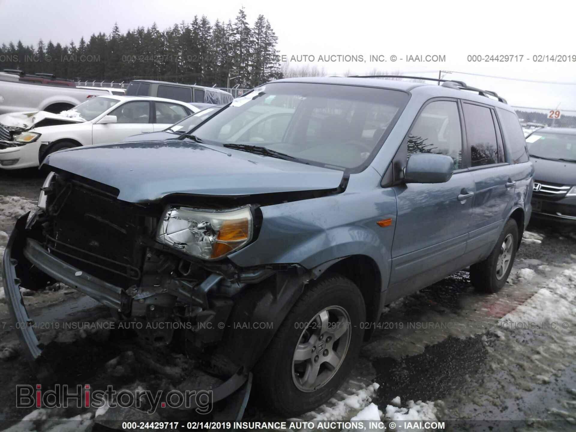 2006 HONDA PILOT - VIN: 2HKYF18486H506993 - Фото 2