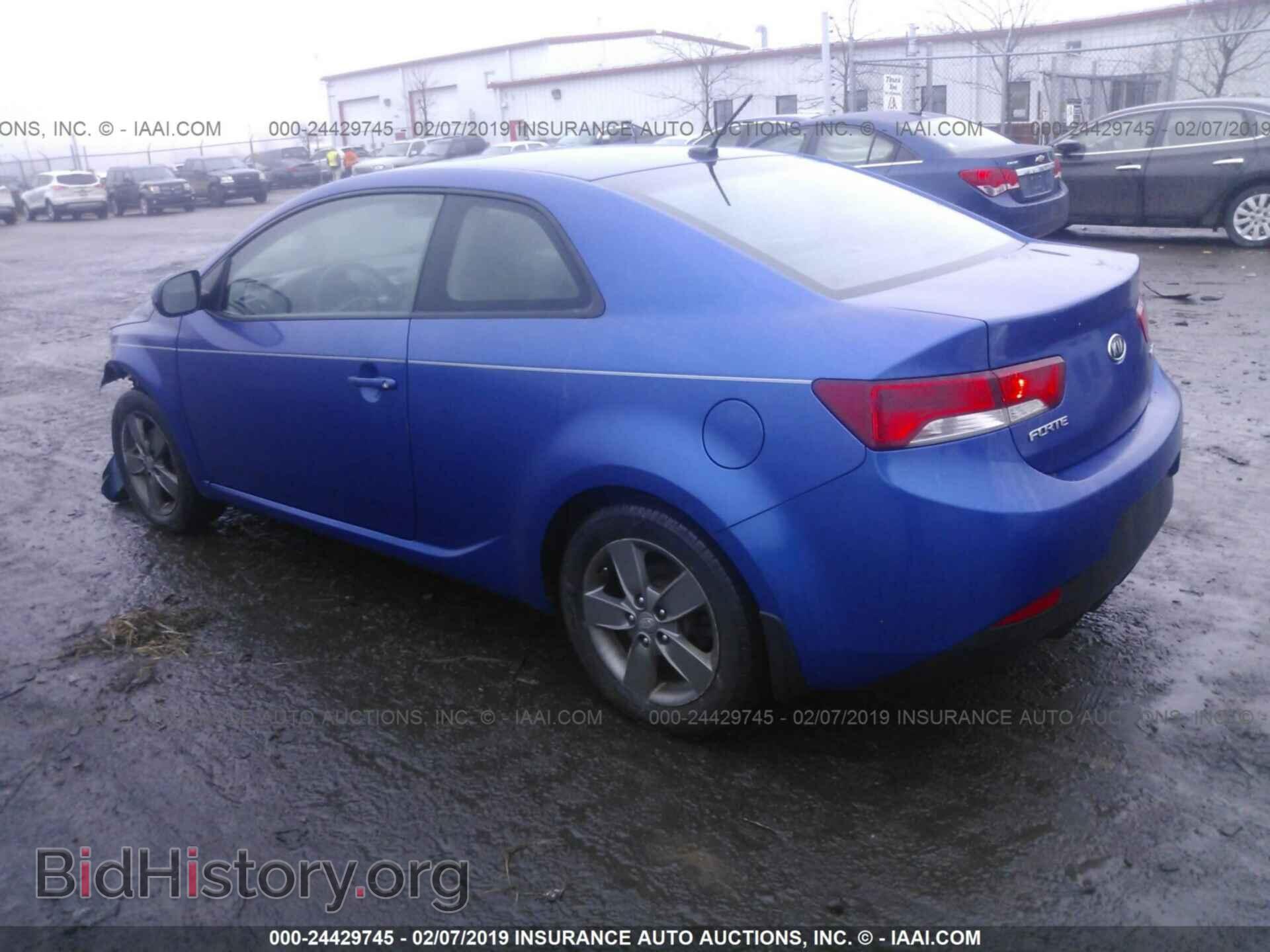 2012 KIA FORTE - VIN: KNAFU6A29C5527296 - Фото 3