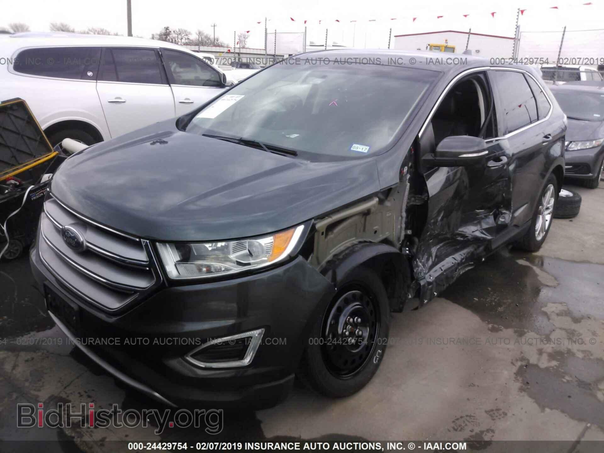2015 FORD EDGE - VIN: 2FMTK3K95FBB61550 - Фото 2