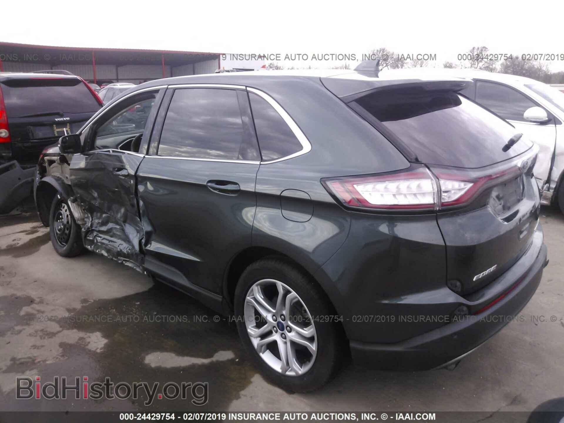 2015 FORD EDGE - VIN: 2FMTK3K95FBB61550 - Фото 3