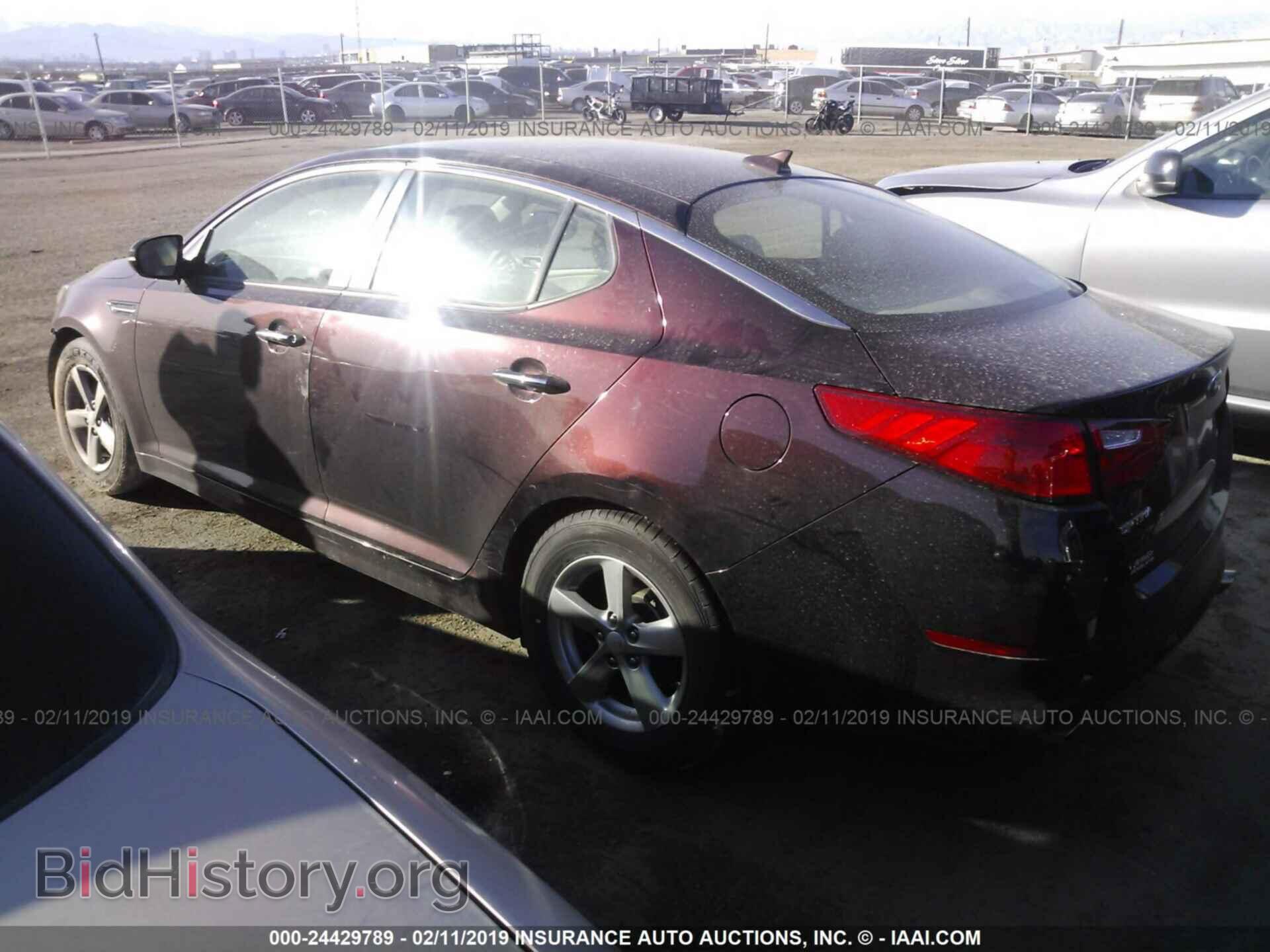 2014 KIA OPTIMA - VIN: 5XXGM4A71EG313246 - Фото 3