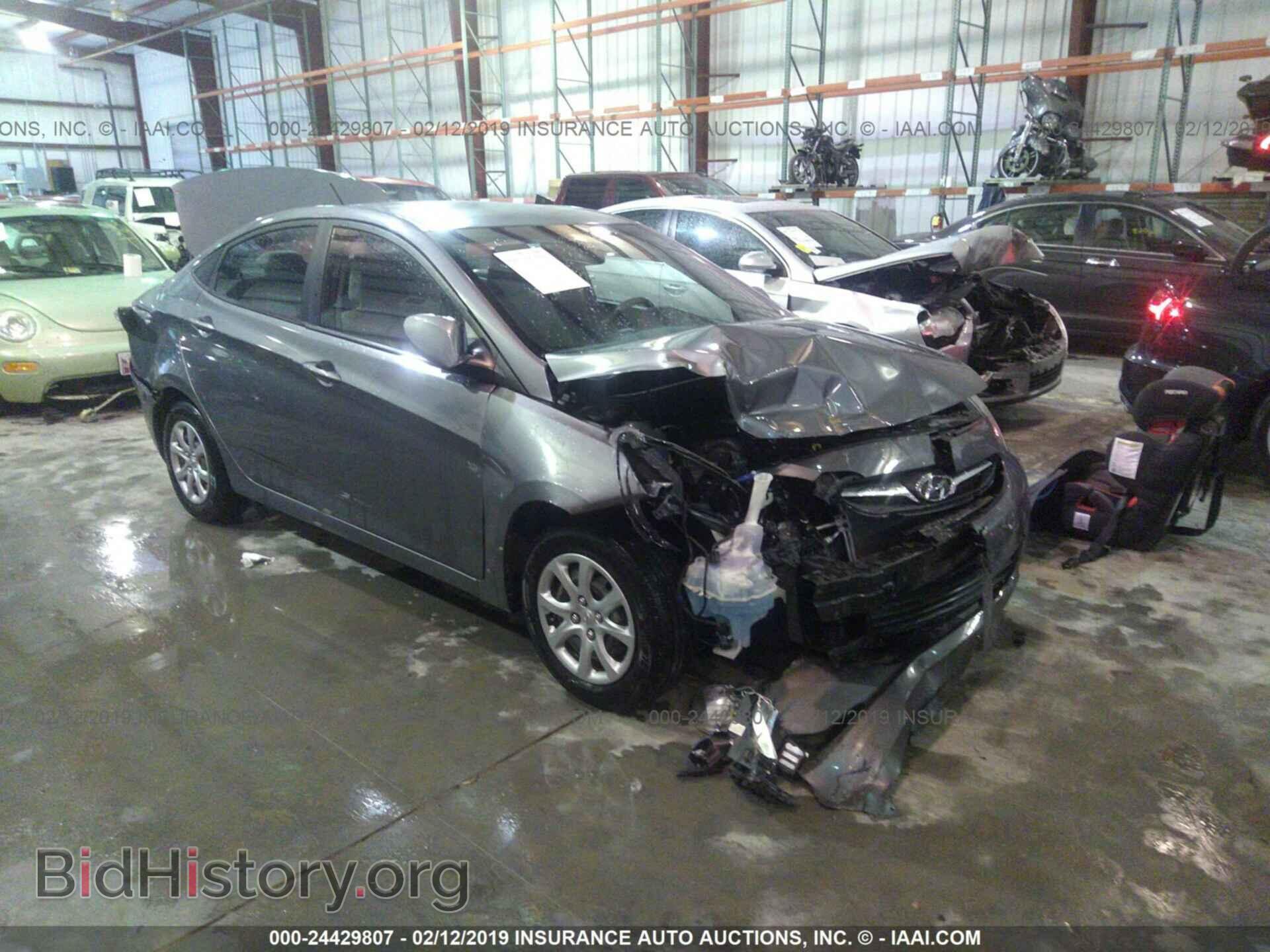 Фотография KMHCT4AEXDU505849 - HYUNDAI ACCENT 2013