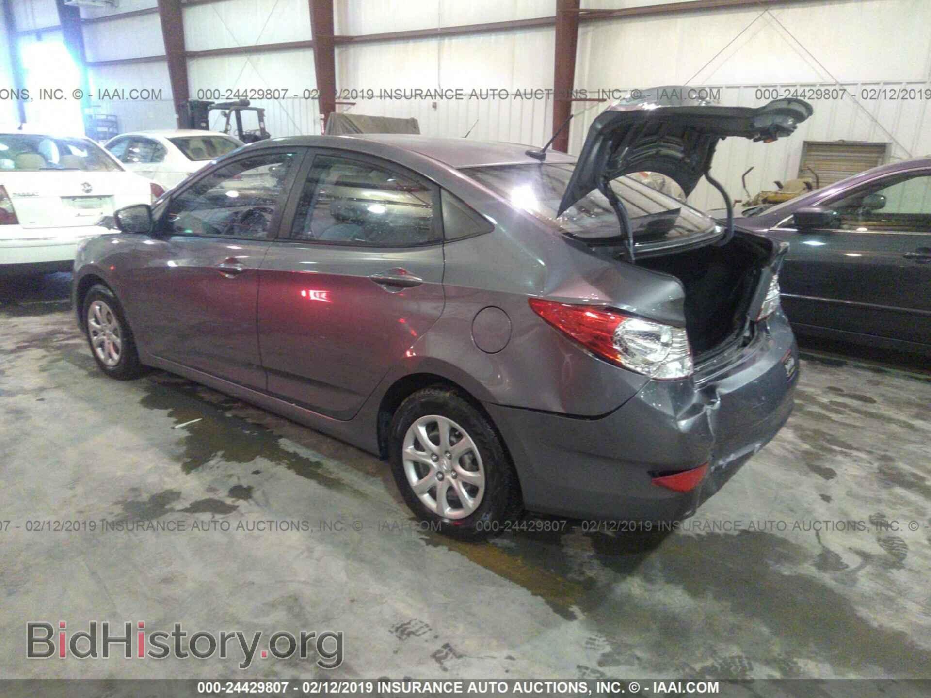 2013 HYUNDAI ACCENT - VIN: KMHCT4AEXDU505849 - Фото 3