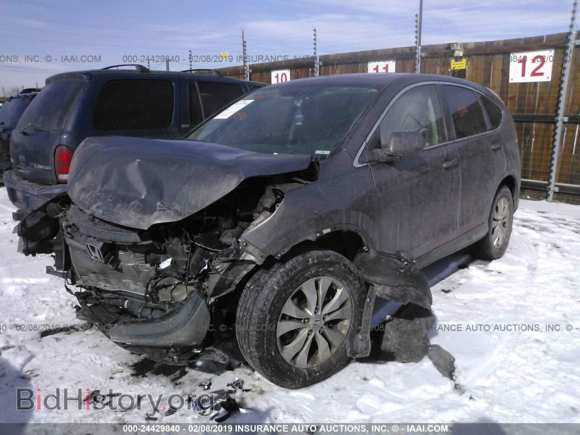 2012 HONDA CR-V - VIN: 5J6RM4H51CL074236 - Фото 2