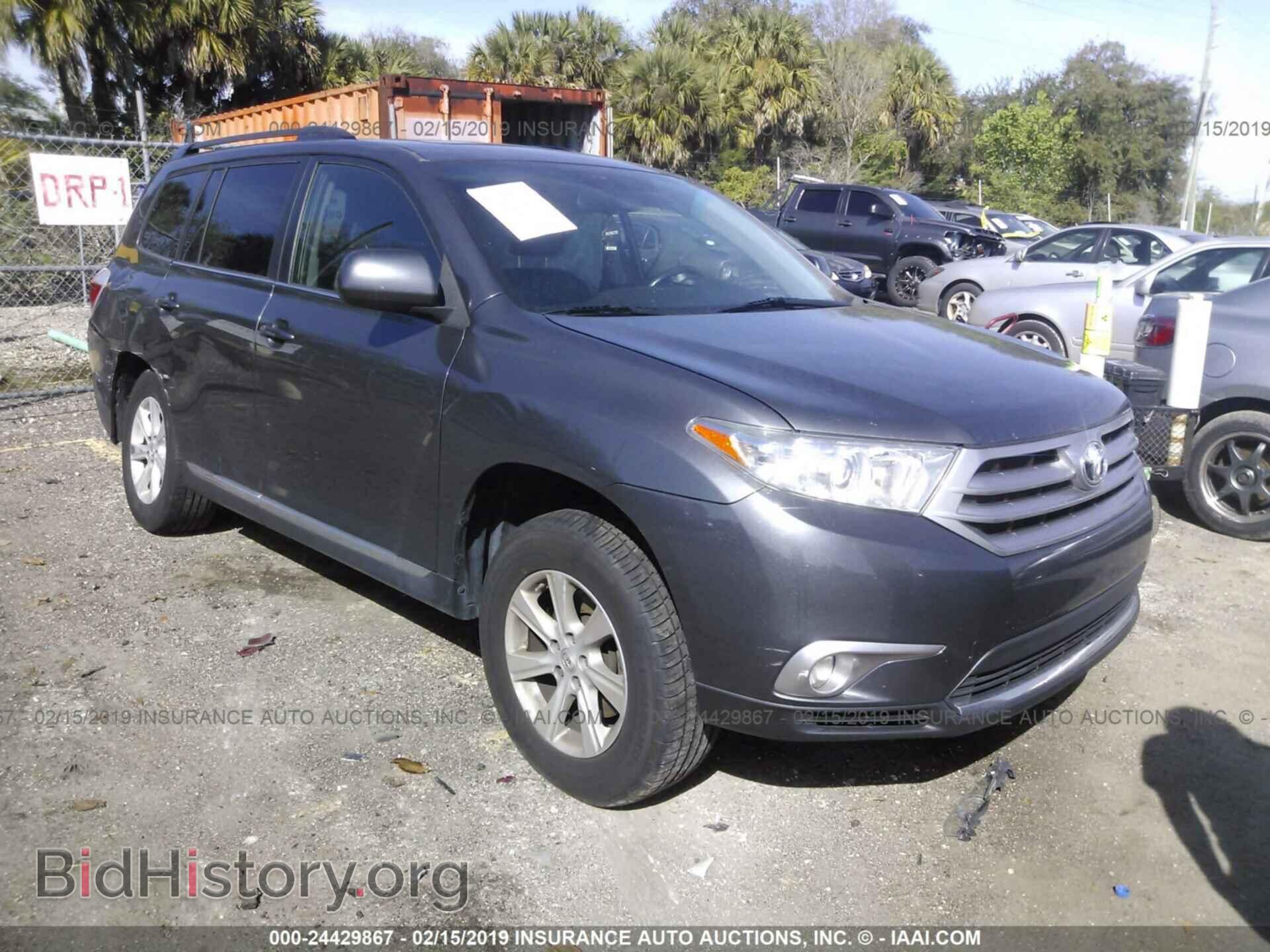 Фотография 5TDBK3EH3CS173953 - TOYOTA HIGHLANDER 2012