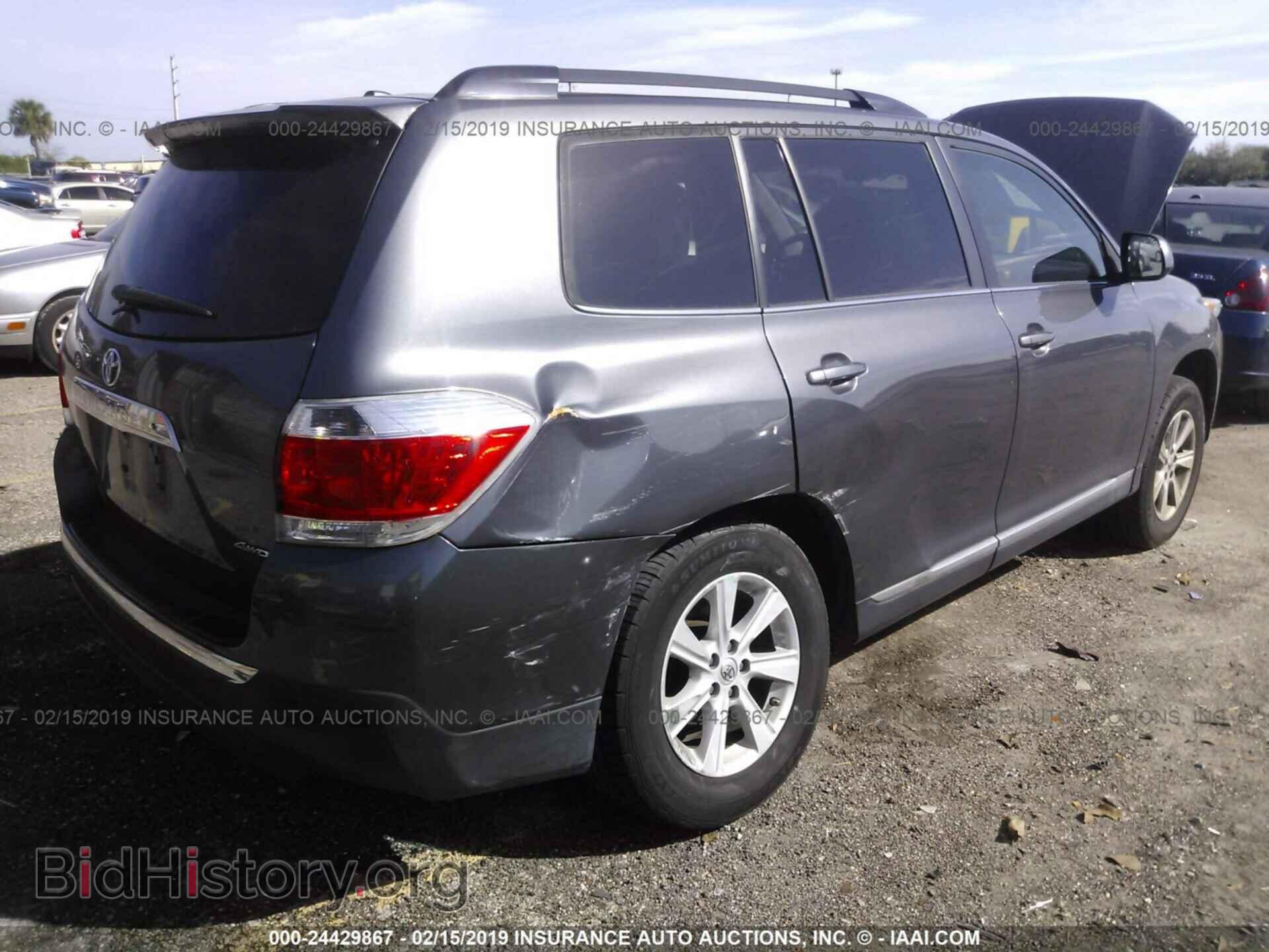 2012 TOYOTA HIGHLANDER - VIN: 5TDBK3EH3CS173953 - Фото 4