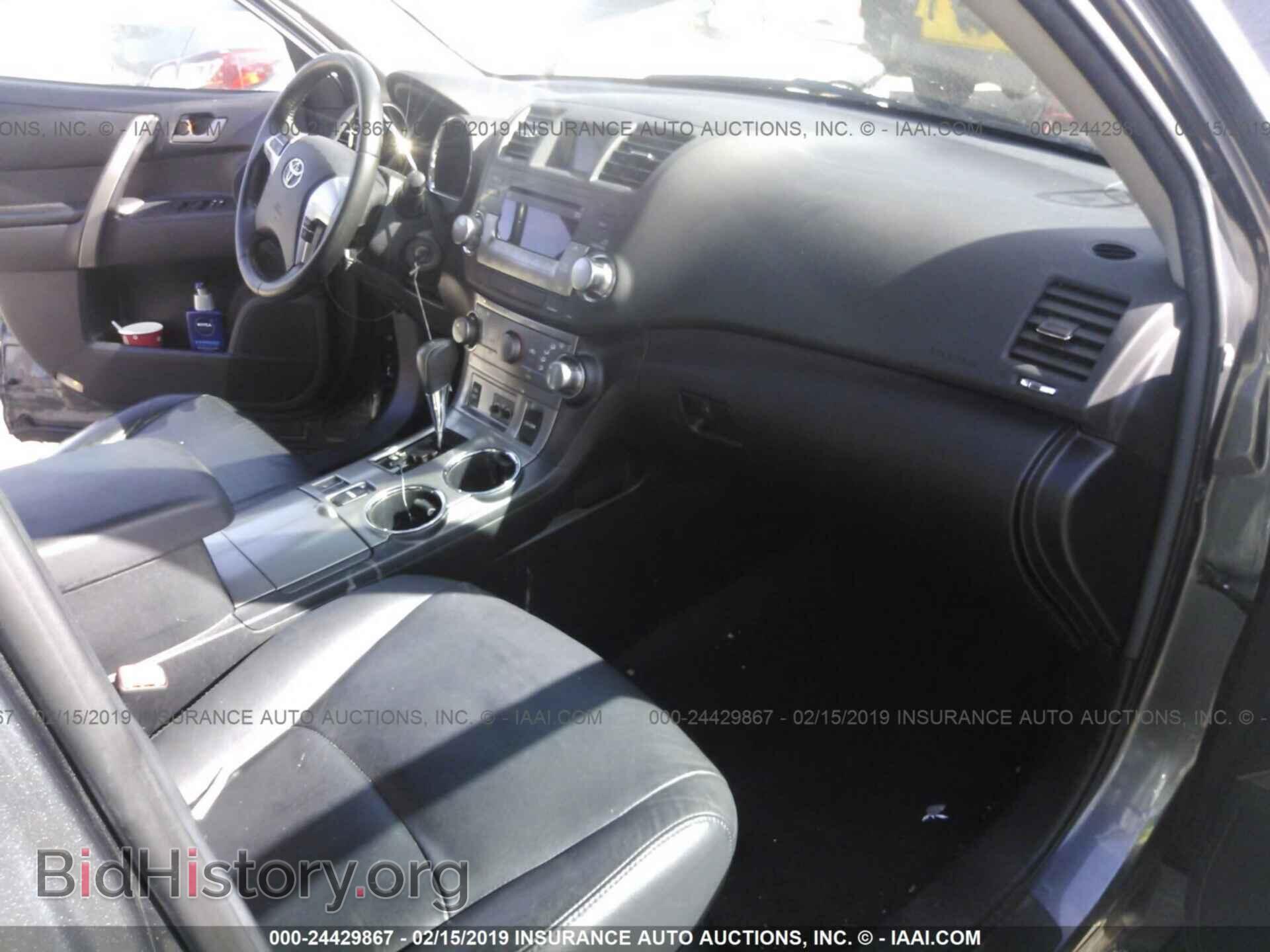 2012 TOYOTA HIGHLANDER - VIN: 5TDBK3EH3CS173953 - Фото 5