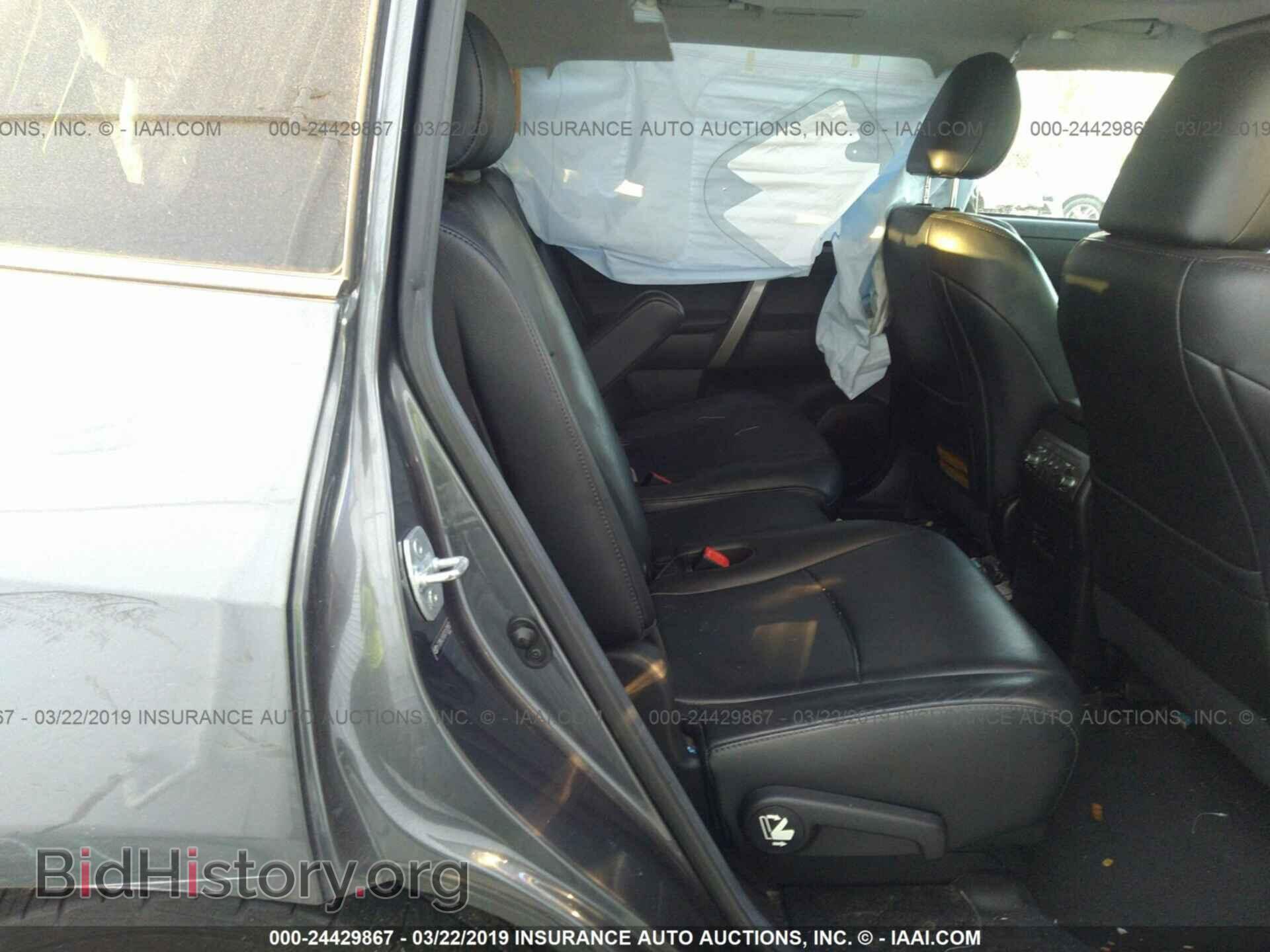 2012 TOYOTA HIGHLANDER - VIN: 5TDBK3EH3CS173953 - Фото 8