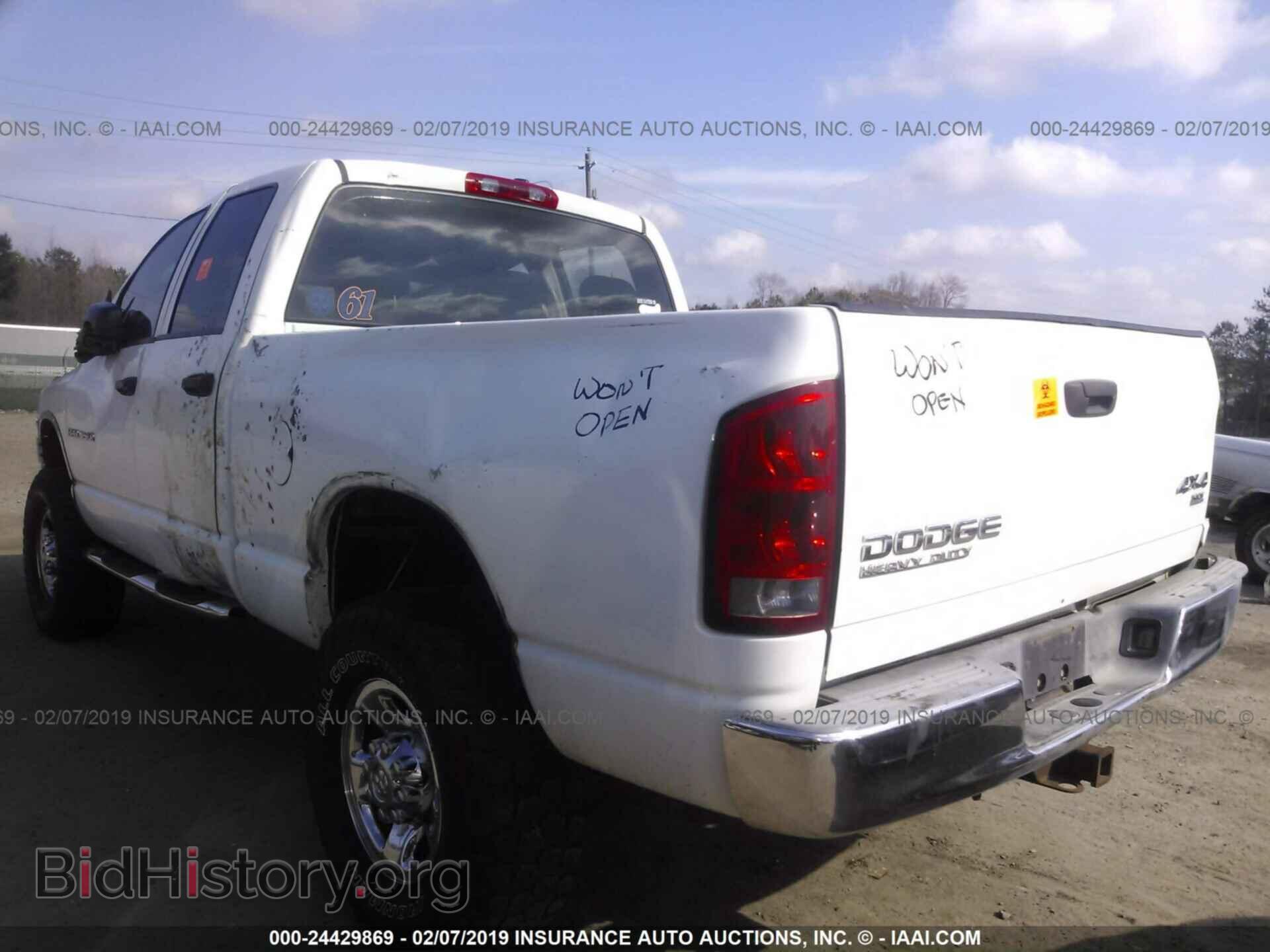 2004 DODGE RAM 3500 - VIN: 3D7LU38C74G196110 - Photo 3