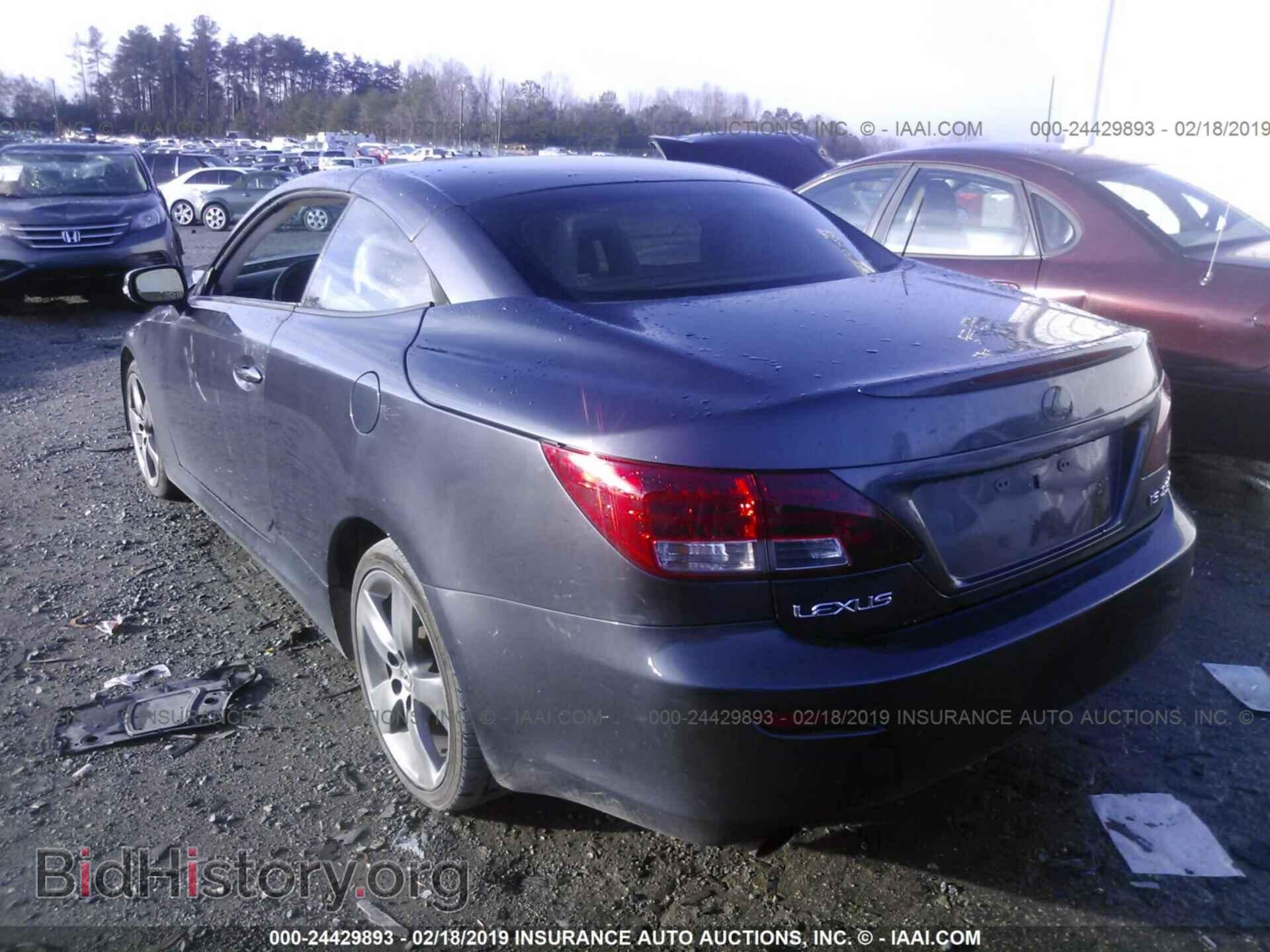 2010 LEXUS IS - VIN: JTHFF2C2XA2511978 - Фото 3