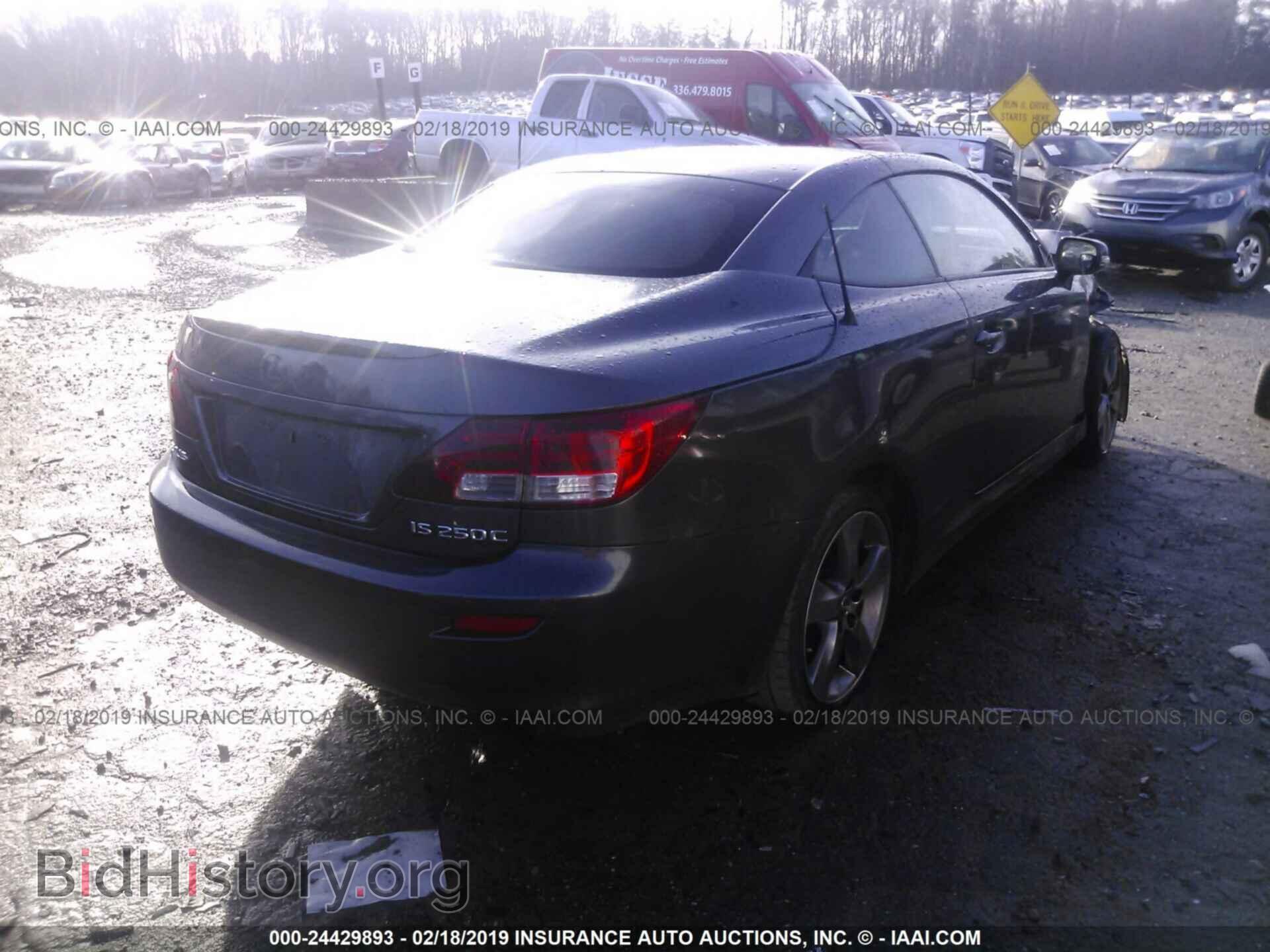 2010 LEXUS IS - VIN: JTHFF2C2XA2511978 - Фото 4
