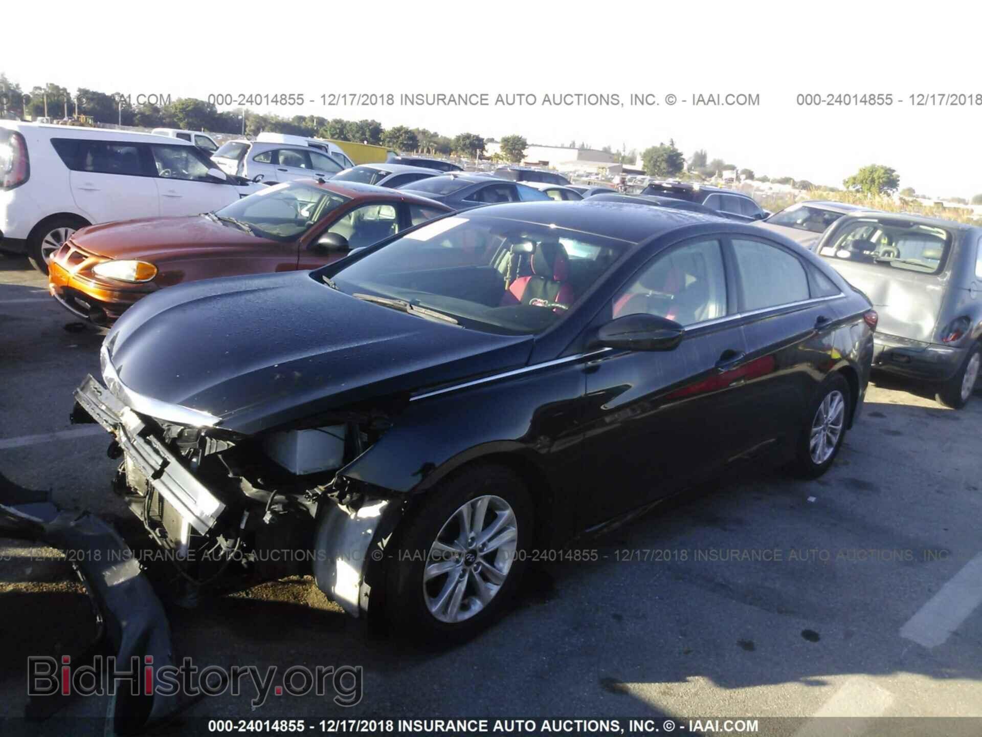 2014 HYUNDAI SONATA - VIN: 5NPEB4AC7EH832008 - Фото 2